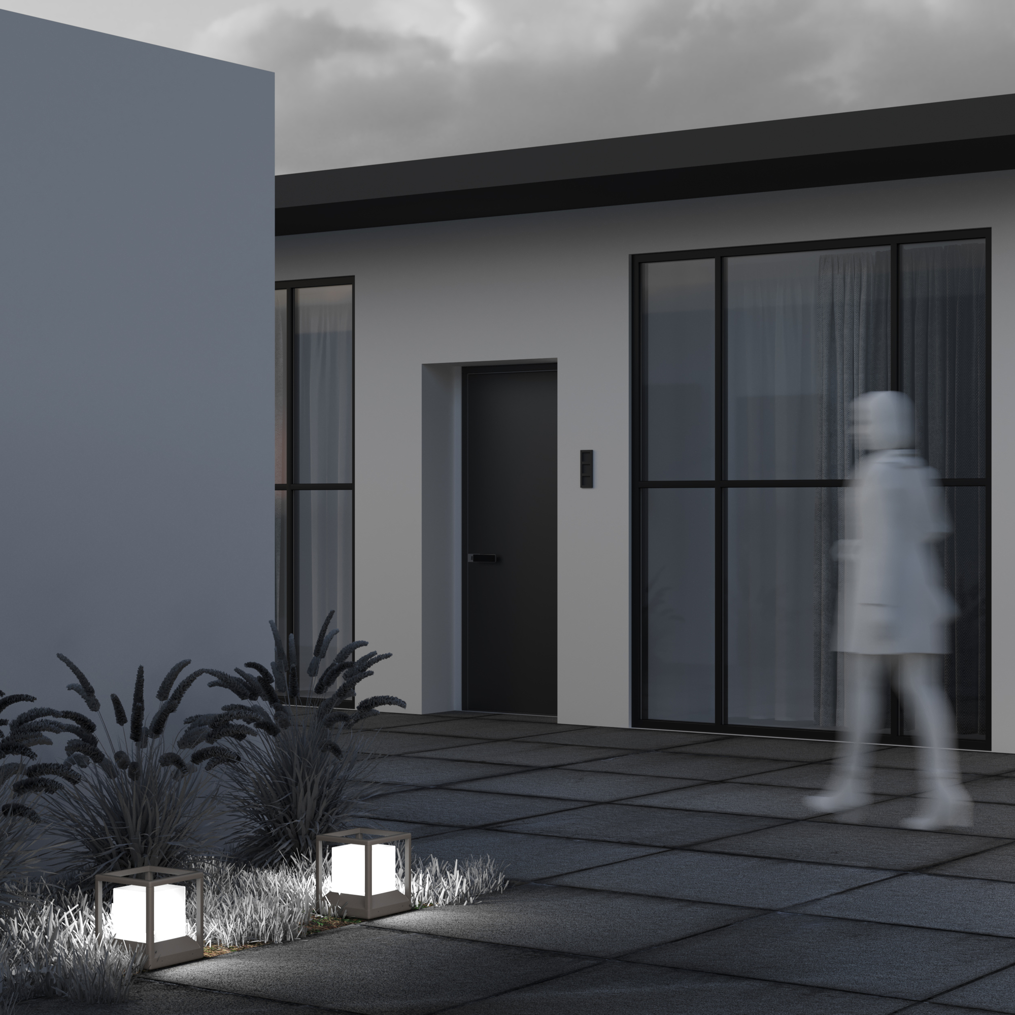 Corp de iluminat peisagistic Trim, Aluminiu și plastic Grafit, 15W, MAYTONI O455FL-01GF [2]