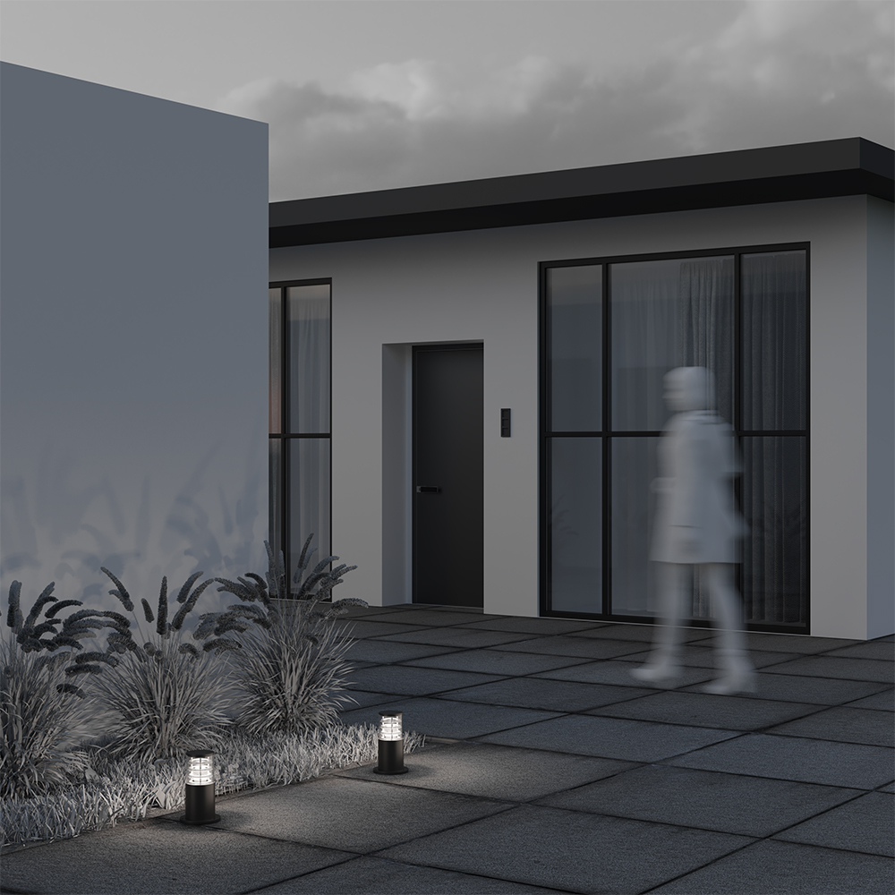 Corp de iluminat peisagistic Bronx, Aluminiu Negru, 60W, MAYTONI O576FL-01B1 [2]