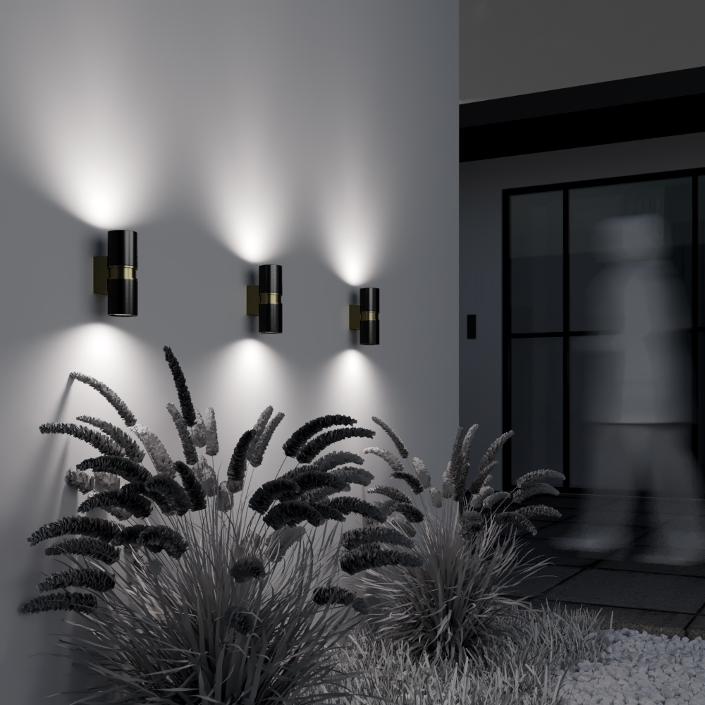 Aplică de exterior Bowery, Aluminiu Negru, 50W, MAYTONI O582WL-02B [2]