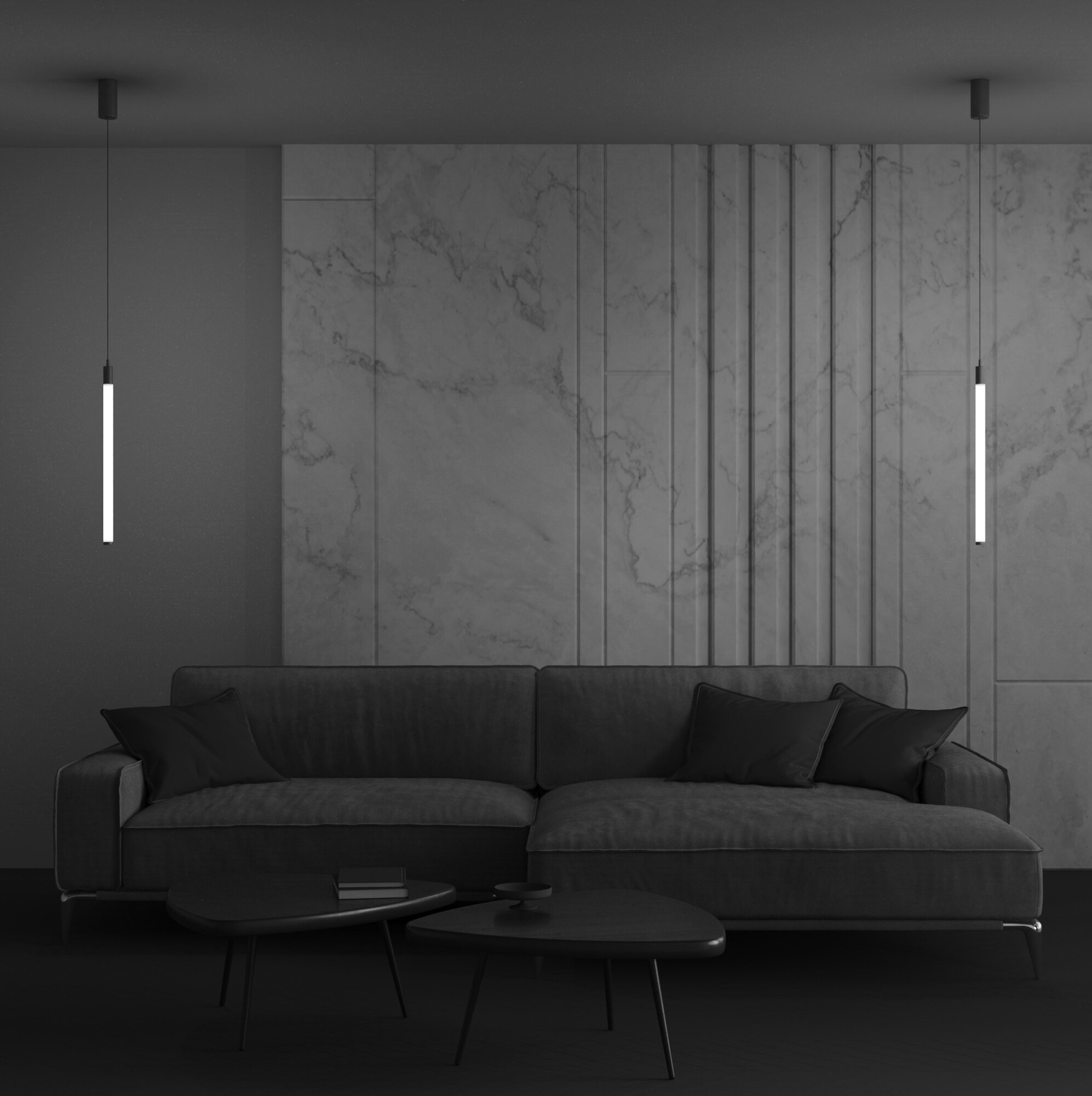 Corp de iluminat suspendat Rază, Aluminiu Auriu, 10W, MAYTONI P022PL-L10MG3K [3]