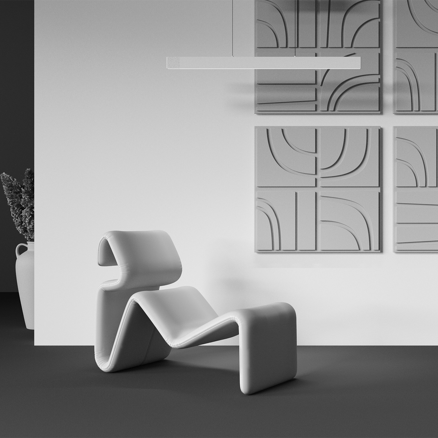 Corp de iluminat suspendat Euforia, Aluminiu Alb, 36W, MAYTONI P109PL-36W2.7-6K-W [3]