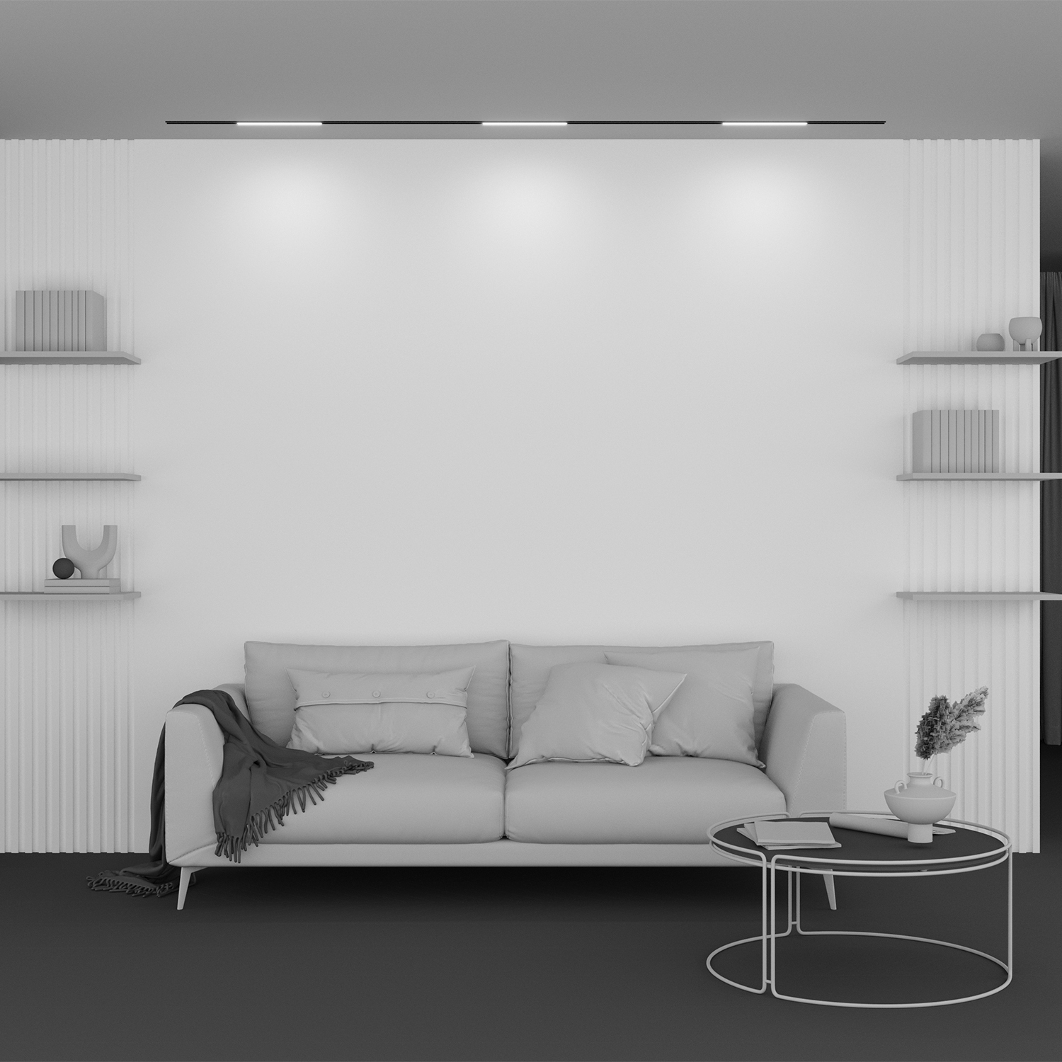 Corp de iluminat pe șină BASIS, Aluminiu Negru, 12W, MAYTONI TR030-2-12W2.7K-B [3]