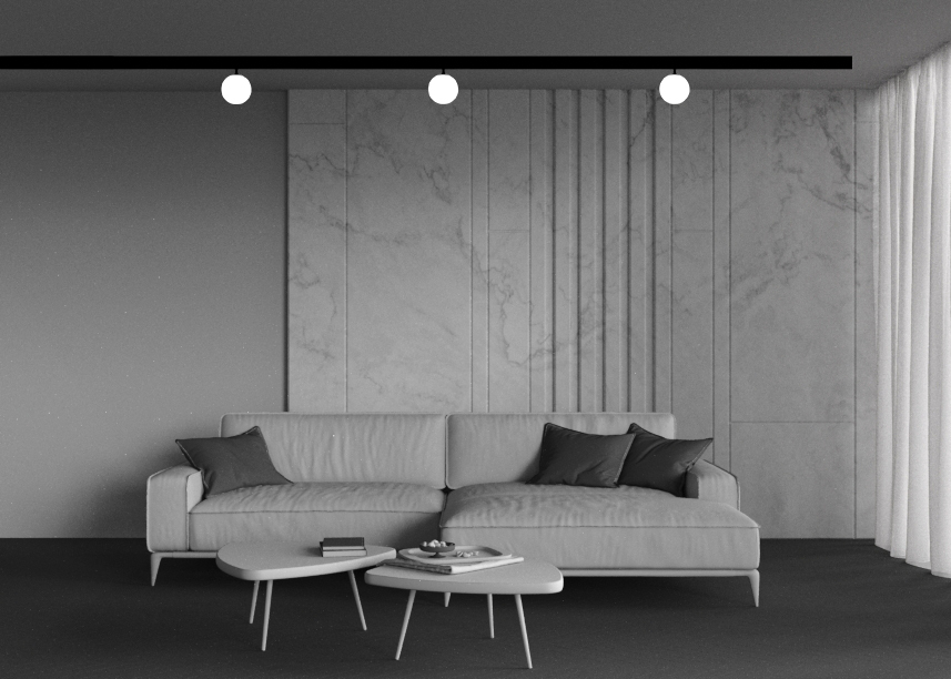 Corp de iluminat pe șină Lună, Sticlă Negru, 5W, MAYTONI TR038-4-5W3K-WW-DS-1 [3]