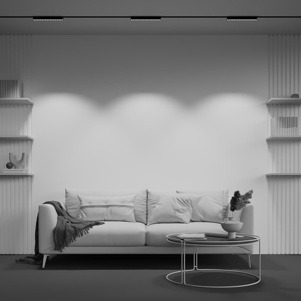 Corp de iluminat pe șină Points, Aluminiu Negru, 16W, MAYTONI TR082-1-18W3K-M-B [3]