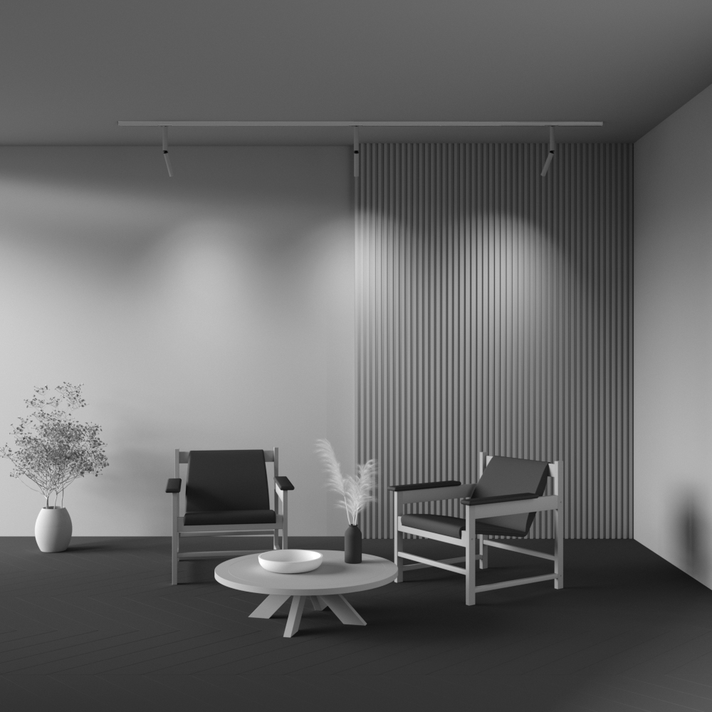 Corp de iluminat pe șină Focus Dual, Aluminiu Alb, 6W, MAYTONI TR142-1-6W3K-W [3]