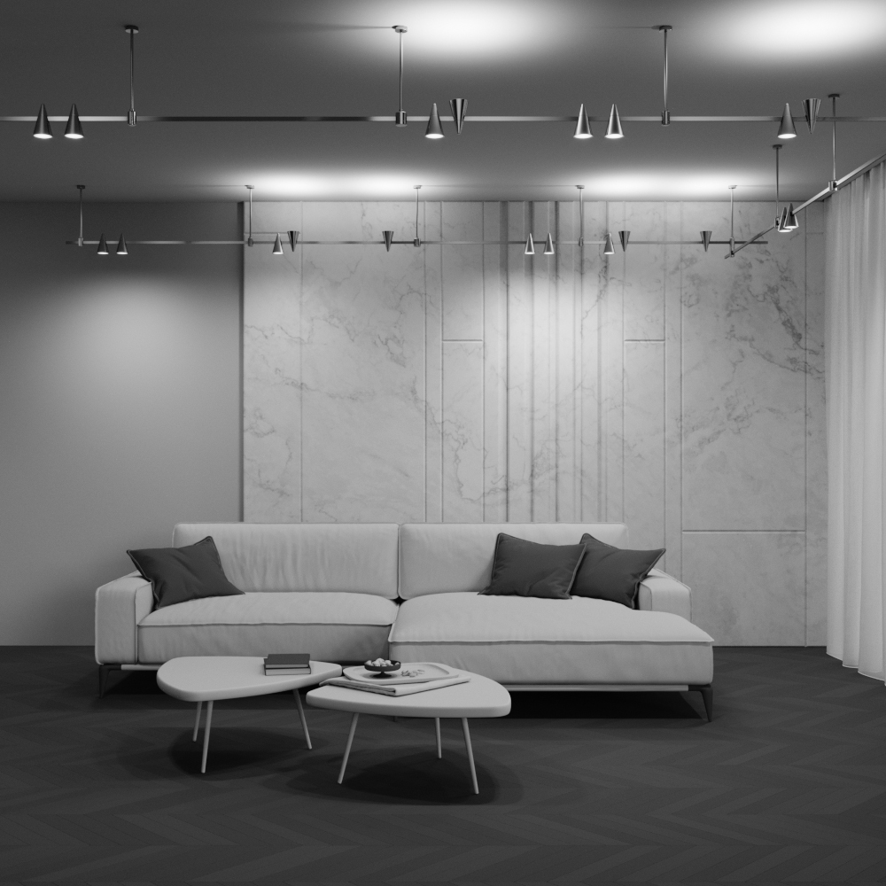 Corp de iluminat pe șină Keila, Aluminiu Alamă, 5W, MAYTONI TR146-1-5W2.7K-BS-DE [3]