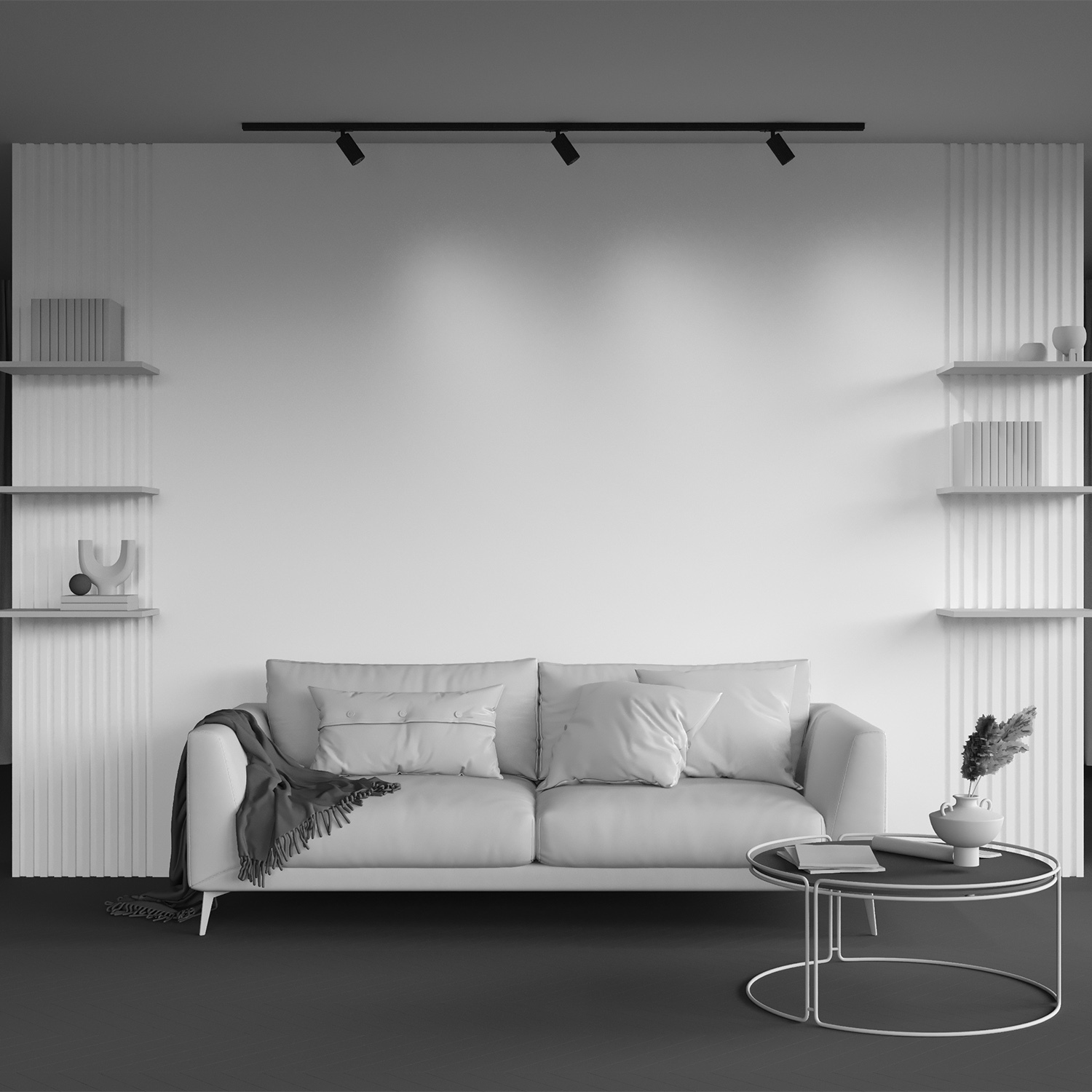 Corp de iluminat pe șină Calipso, Aluminiu Negru, 10W, MAYTONI TR218-1-GU10-BK [2]