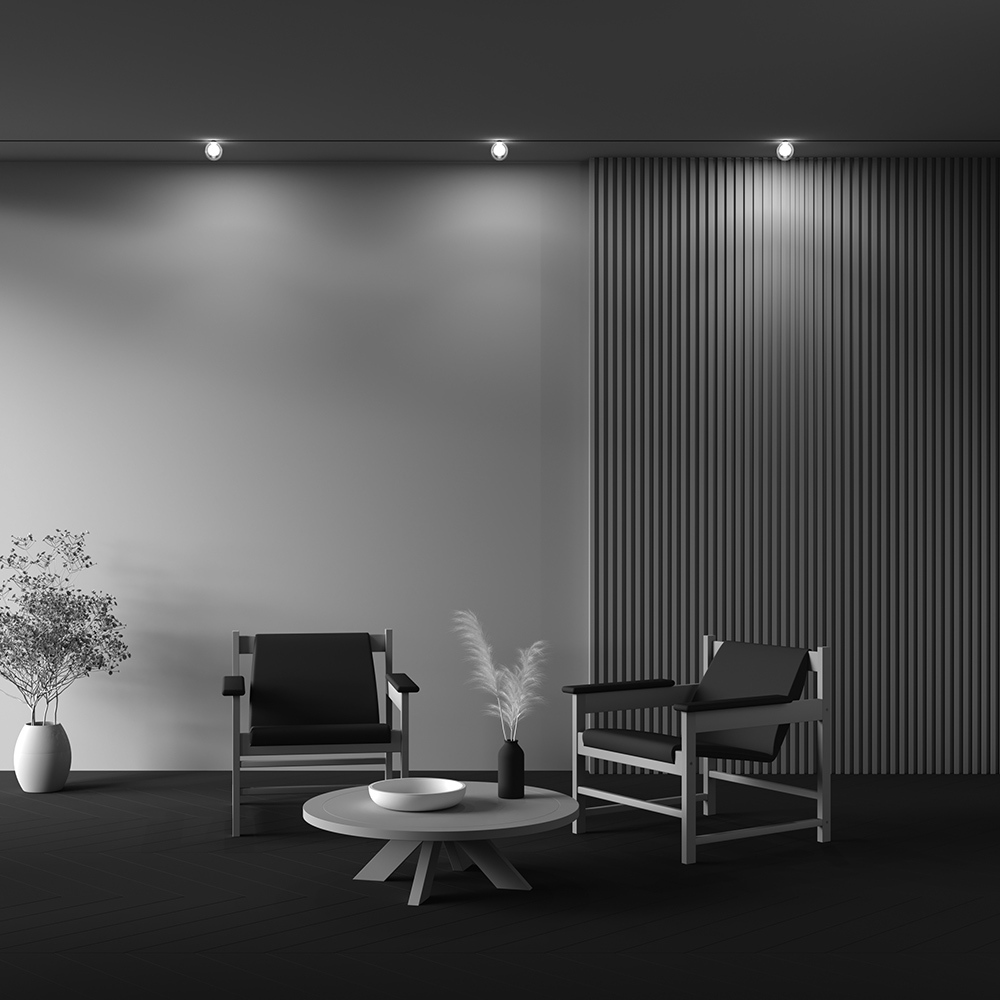 Corp de iluminat pe șină Bubble Negru Aluminiu 5W MAYTONI TR249-5W2.7-6K-B-DE [3]