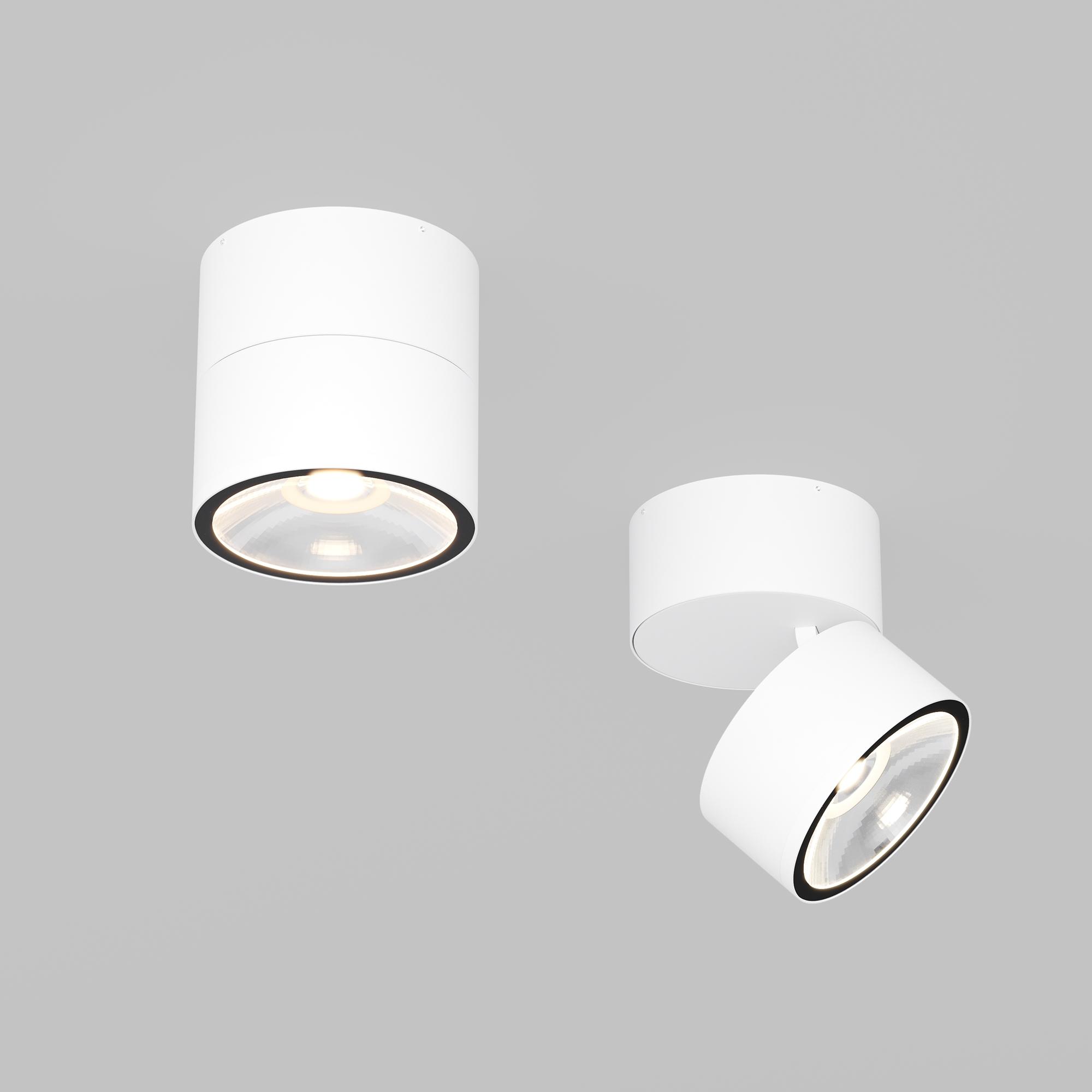 Plafonieră de exterior Spin, Metal și sticlă Alb, 12W, MAYTONI O310CL-L12W3K [4]