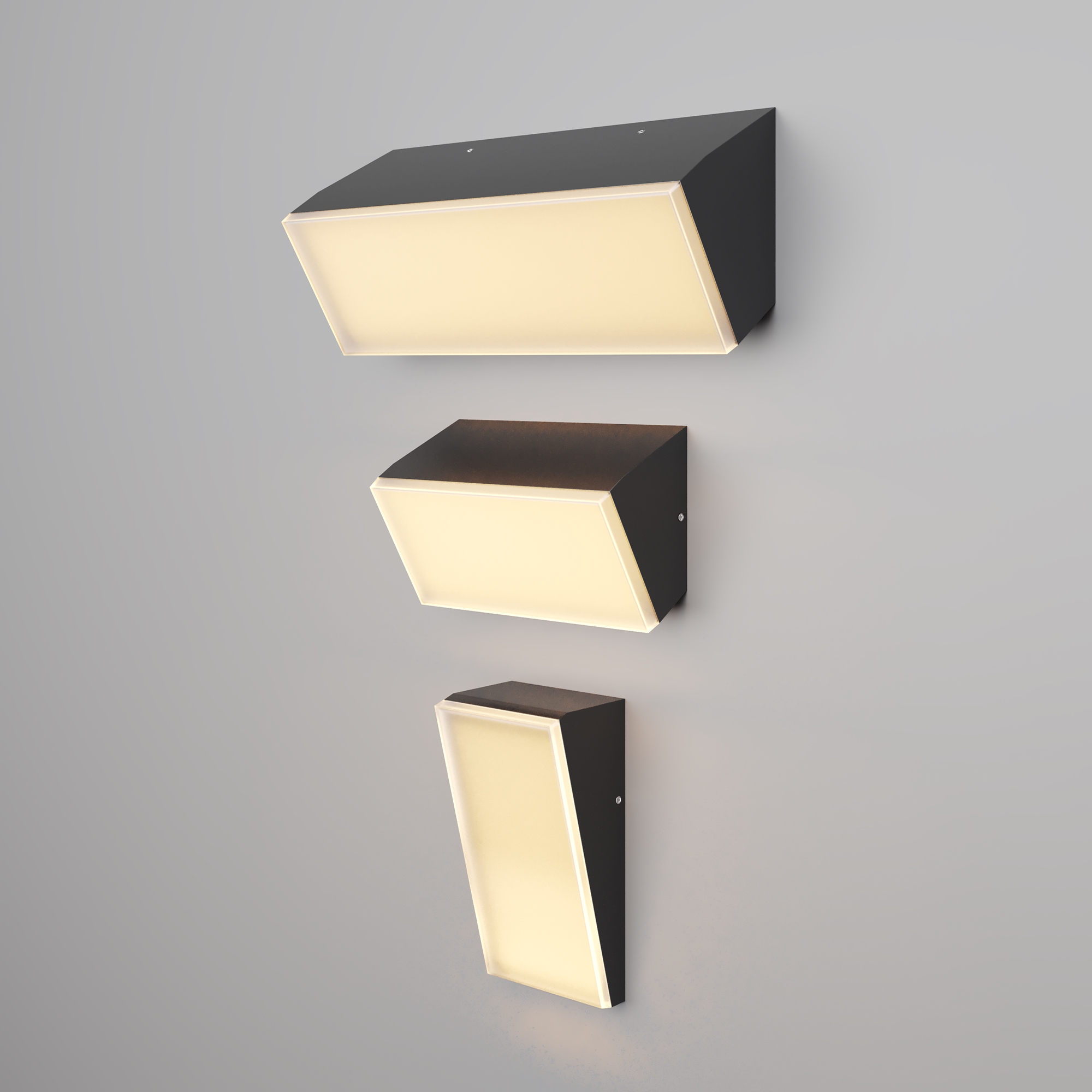 Aplică de exterior Brick, Aluminiu și plastic Grafit, 10W, MAYTONI O436WL-L10GF3K1 [4]