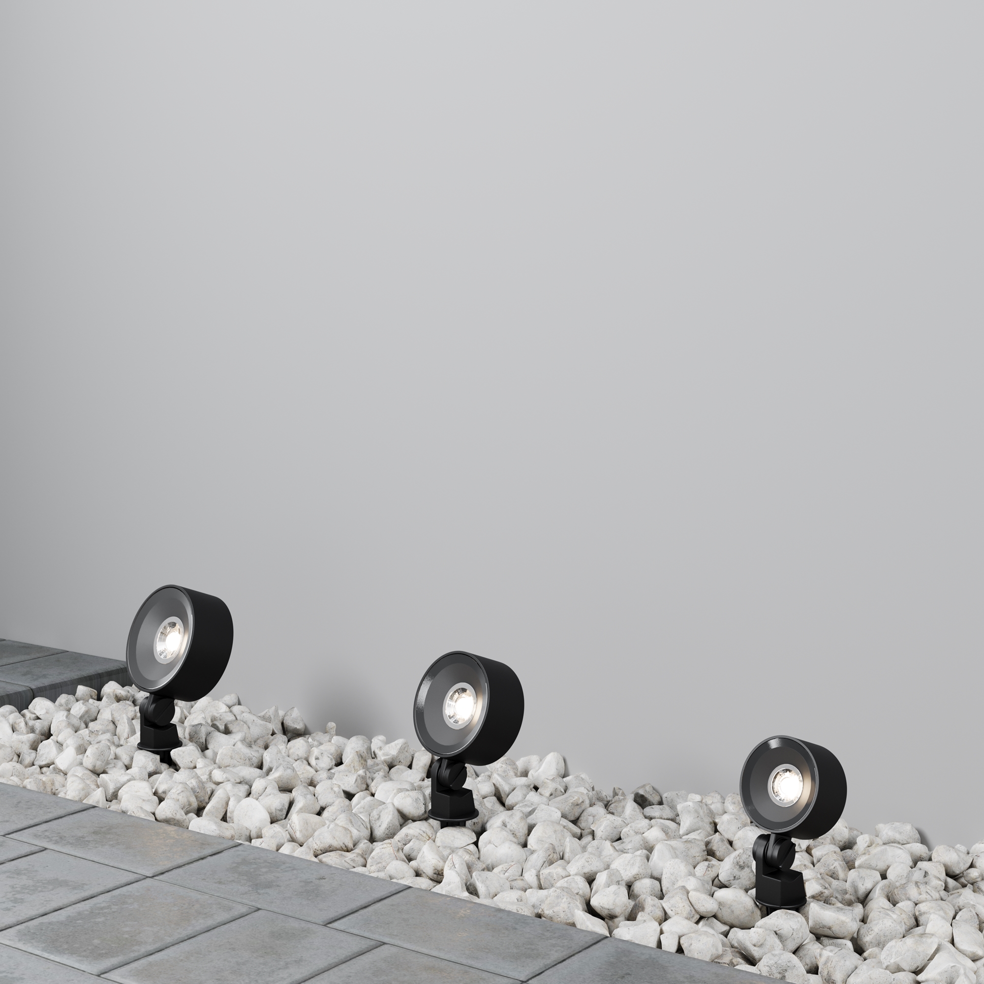 Corp de iluminat peisagistic CORE Negru Aluminiu 25W MAYTONI O495FL-L25B3K [4]