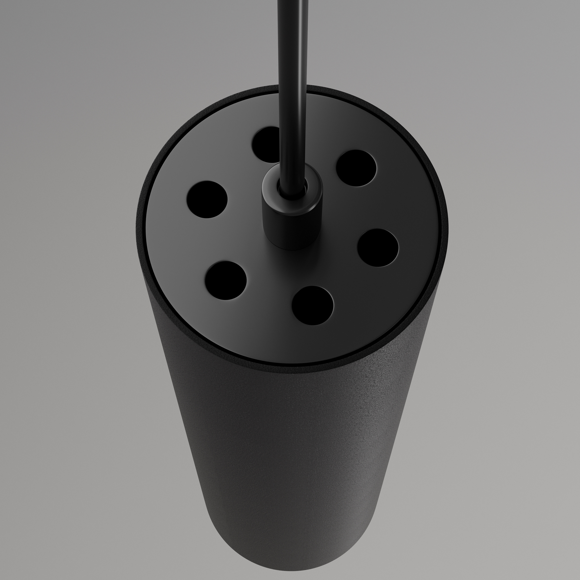 Corp de iluminat suspendat pe șină Focus LED, Aluminiu Negru, 12W, MAYTONI TR041-4-12WTW-DD-B [3]