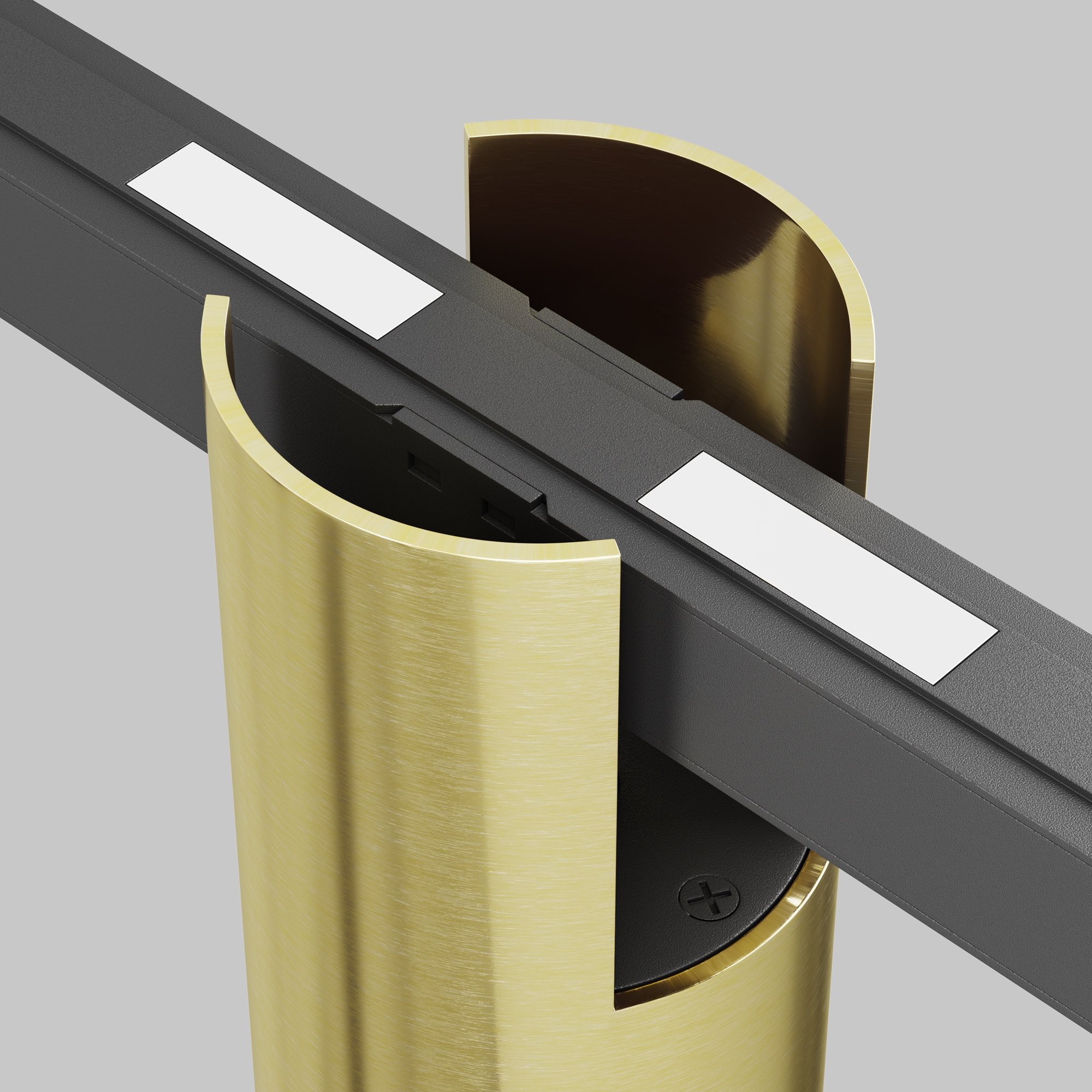 Corp de iluminat pe șină Alfa, Aluminiu Negru, 7W, MAYTONI TR122-4-7W-DS-BS [4]