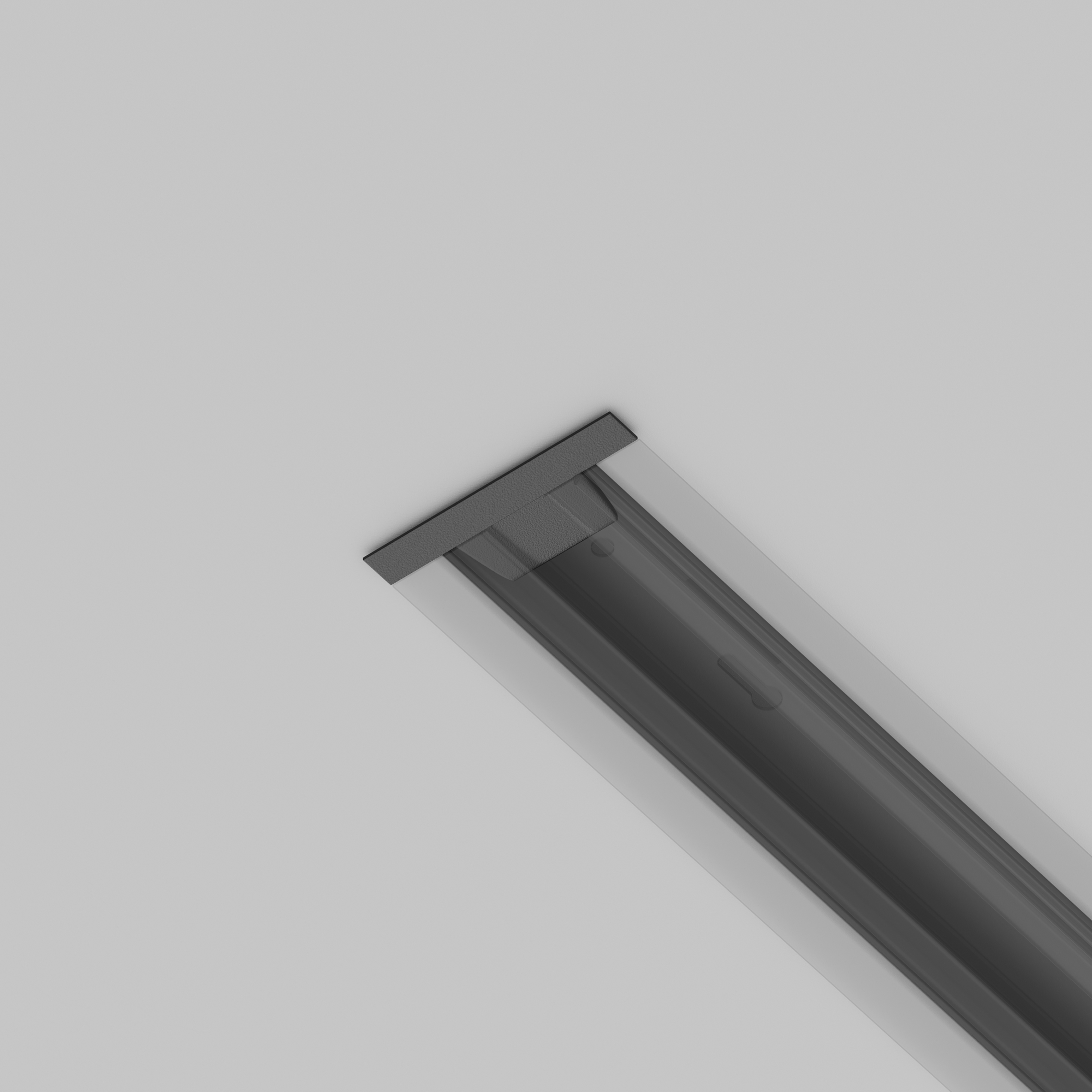 Componente sistem de șine încastrate Accesorii pentru șine Unity, Plastic Negru, -W, MAYTONI TRA002EC-11B [2]