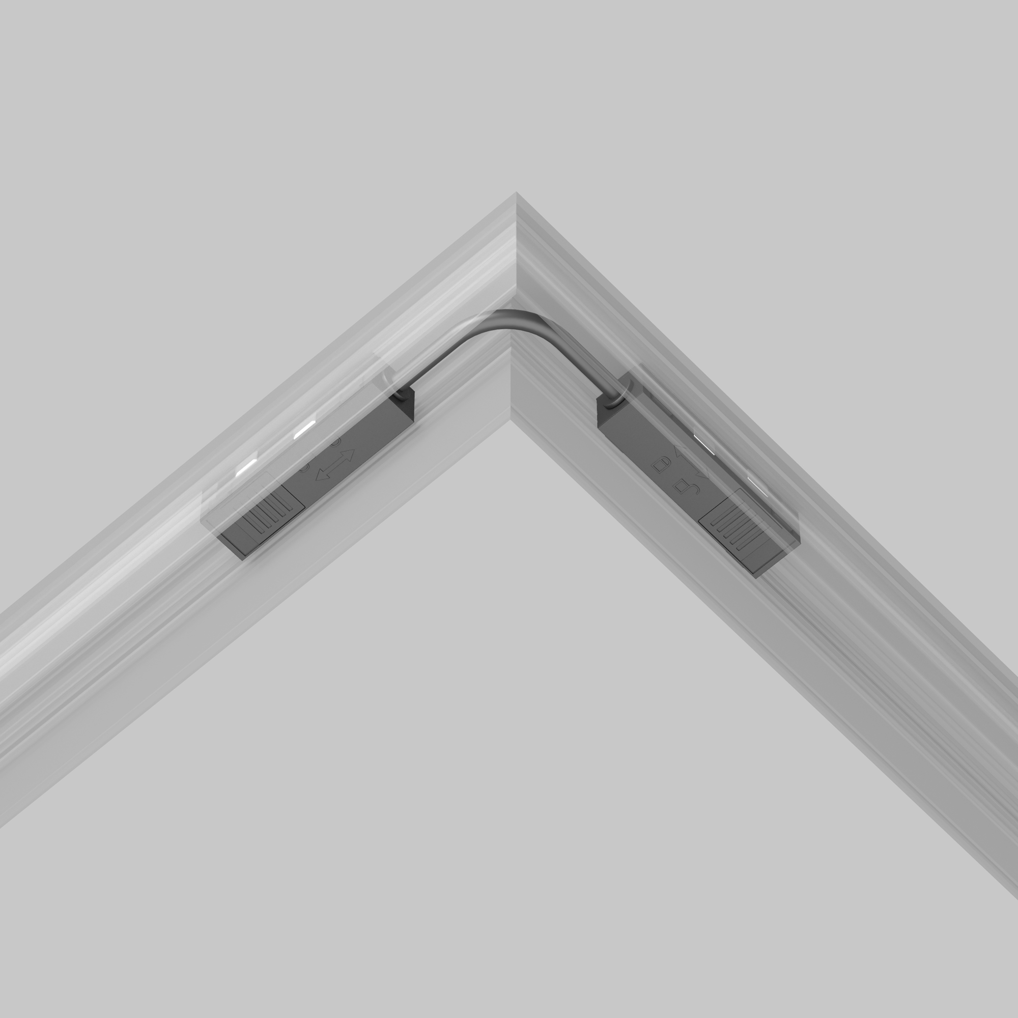 Componente sub tensiune pentru sisteme de iluminat Accesorii pentru șine Exility, Plastic Negru, -W, MAYTONI TRA034CPC-42B-15-1 [2]