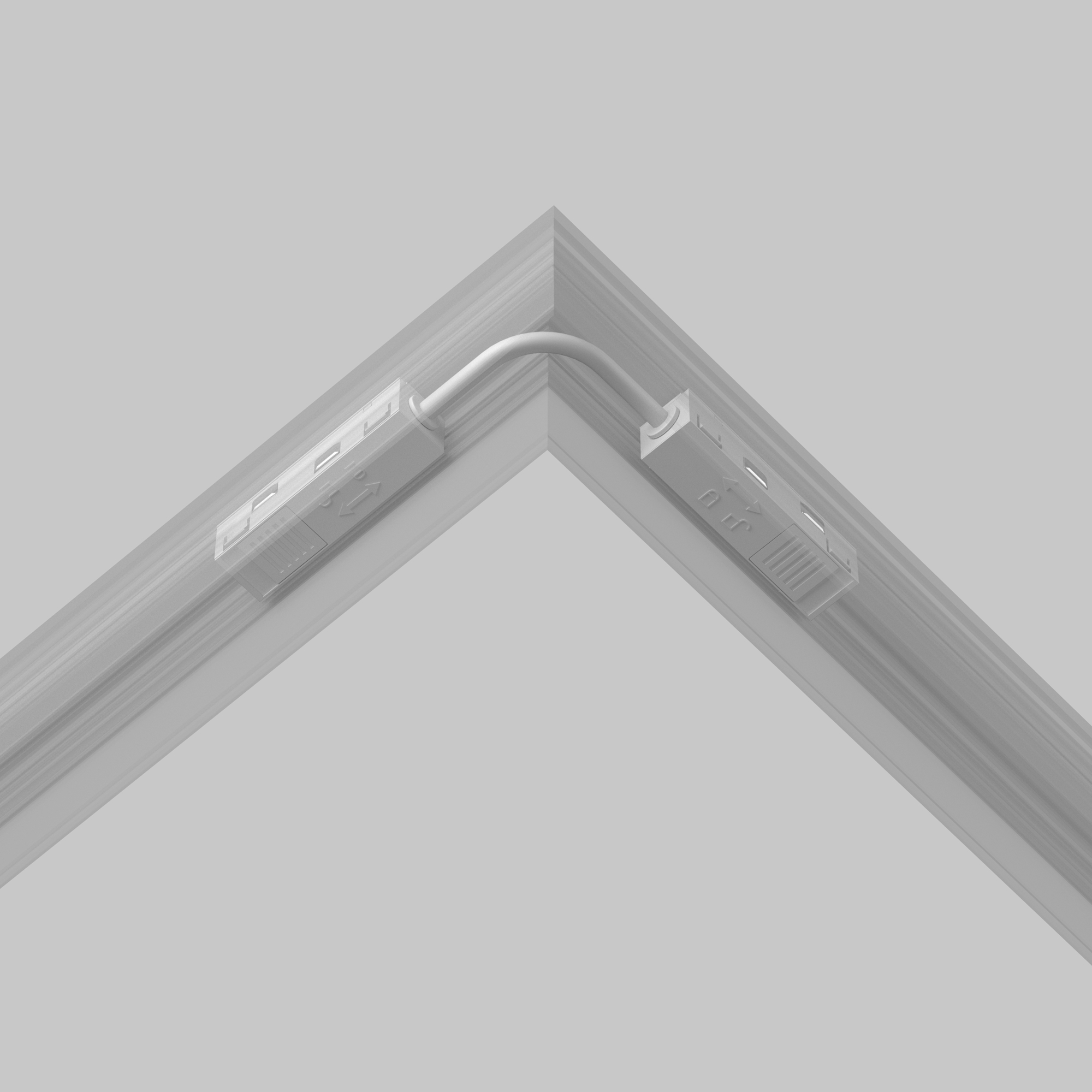 Componente sub tensiune pentru sisteme de iluminat Accesorii pentru șine Exility, Plastic Alb, -W, MAYTONI TRA034CPC-42W-15-1 [2]