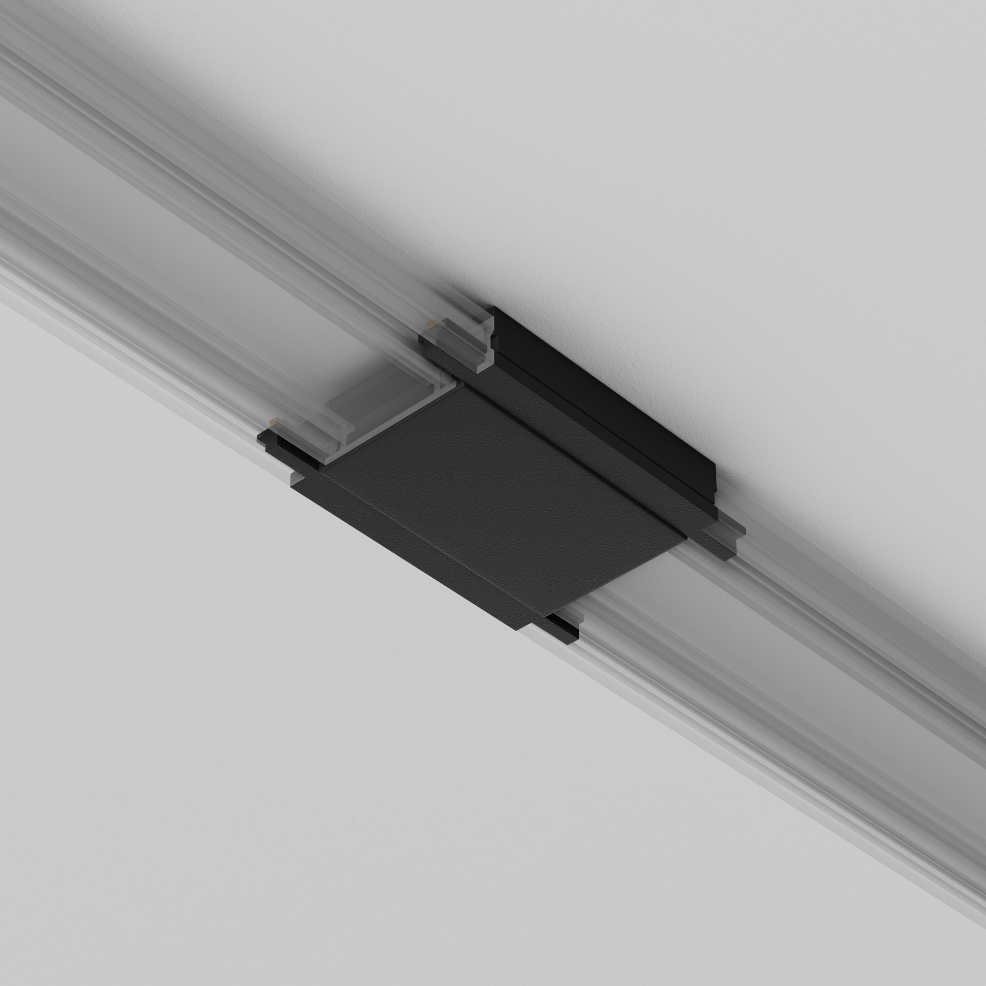 Componente sub tensiune pentru sisteme de iluminat Accesorii pentru șine Radity, Plastic Negru, -W, MAYTONI TRA084C-11B [2]