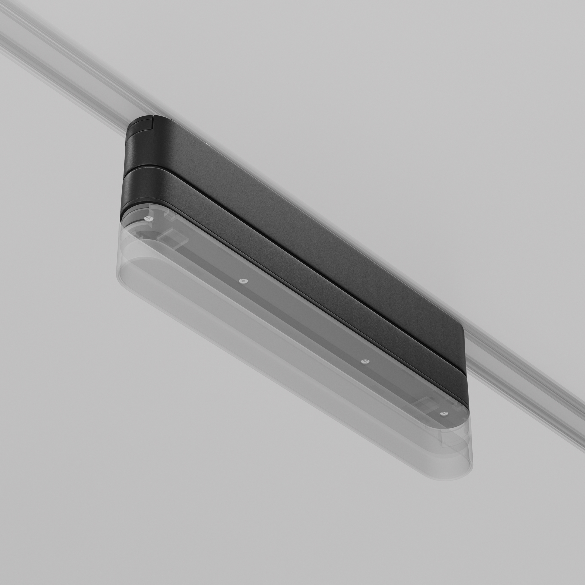 Componente pentru iluminat pe șină Accesorii pentru șine Radity, Plastic Negru, -W, MAYTONI TRA084FC-11LB [2]