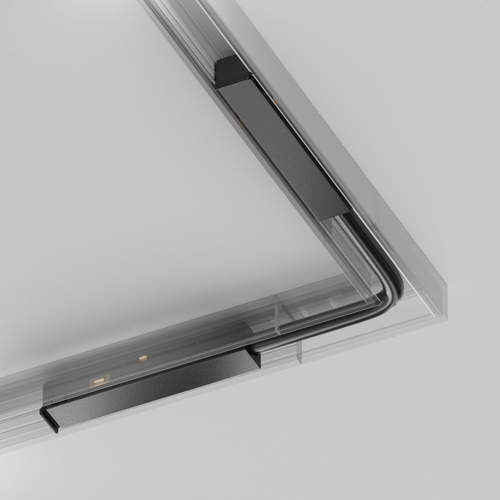 Componente sub tensiune pentru sisteme de iluminat Accessories for tracks Tenity Negru Aluminiu -W MAYTONI TRA239CS-42B [2]