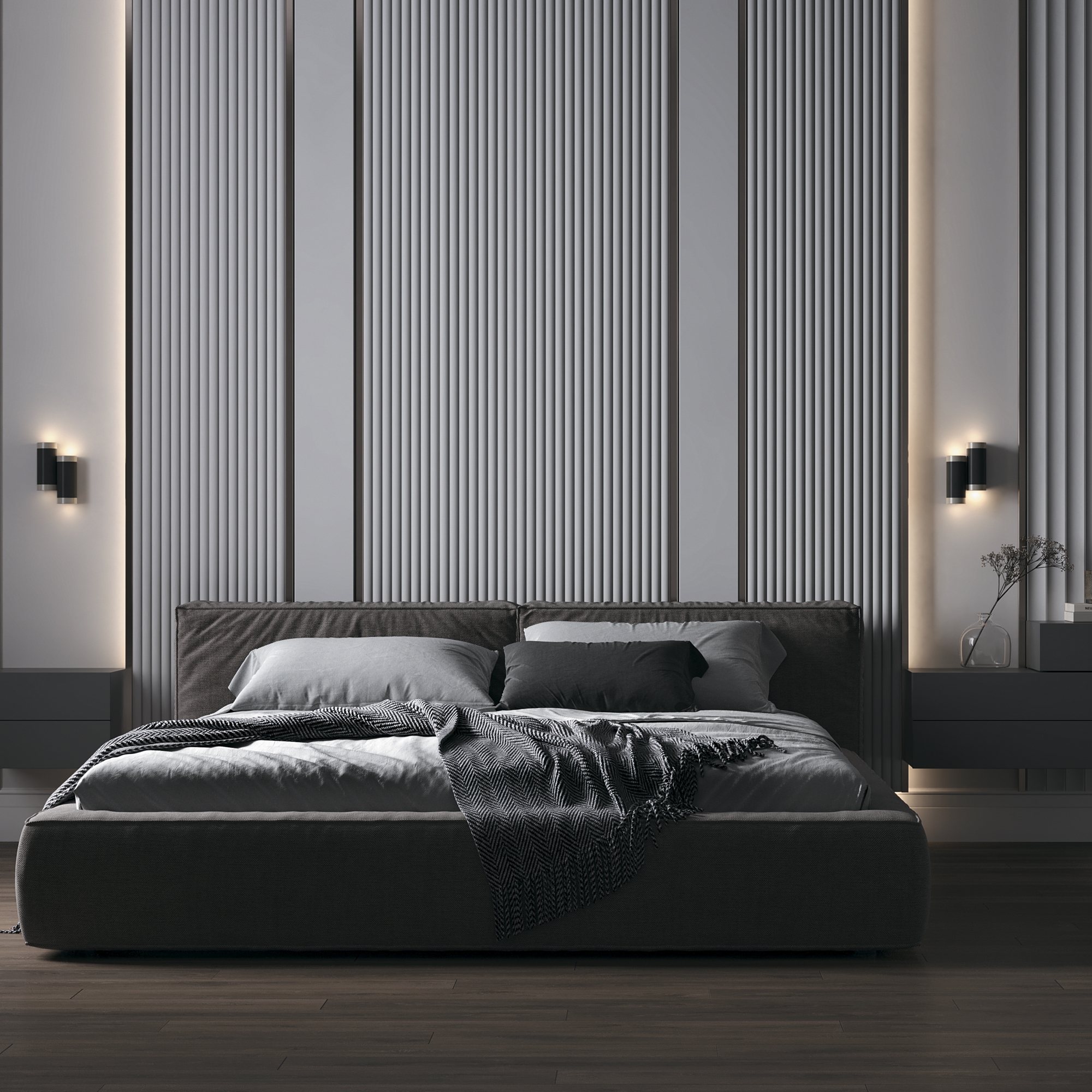 Aplică de perete Kilt, Aluminiu Negru, 10W, MAYTONI C027WL-L10B [5]