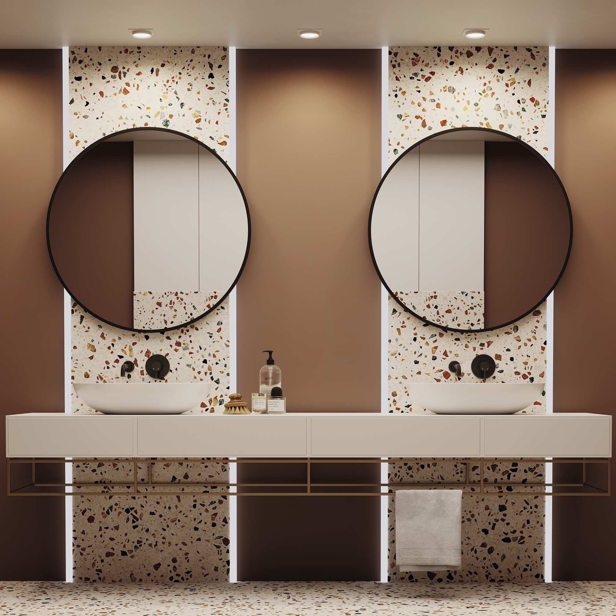 Corp de iluminat încastrat HOOP, Aluminiu și plastic Alb, 12W, MAYTONI DL086-GX53-SQ-W [4]