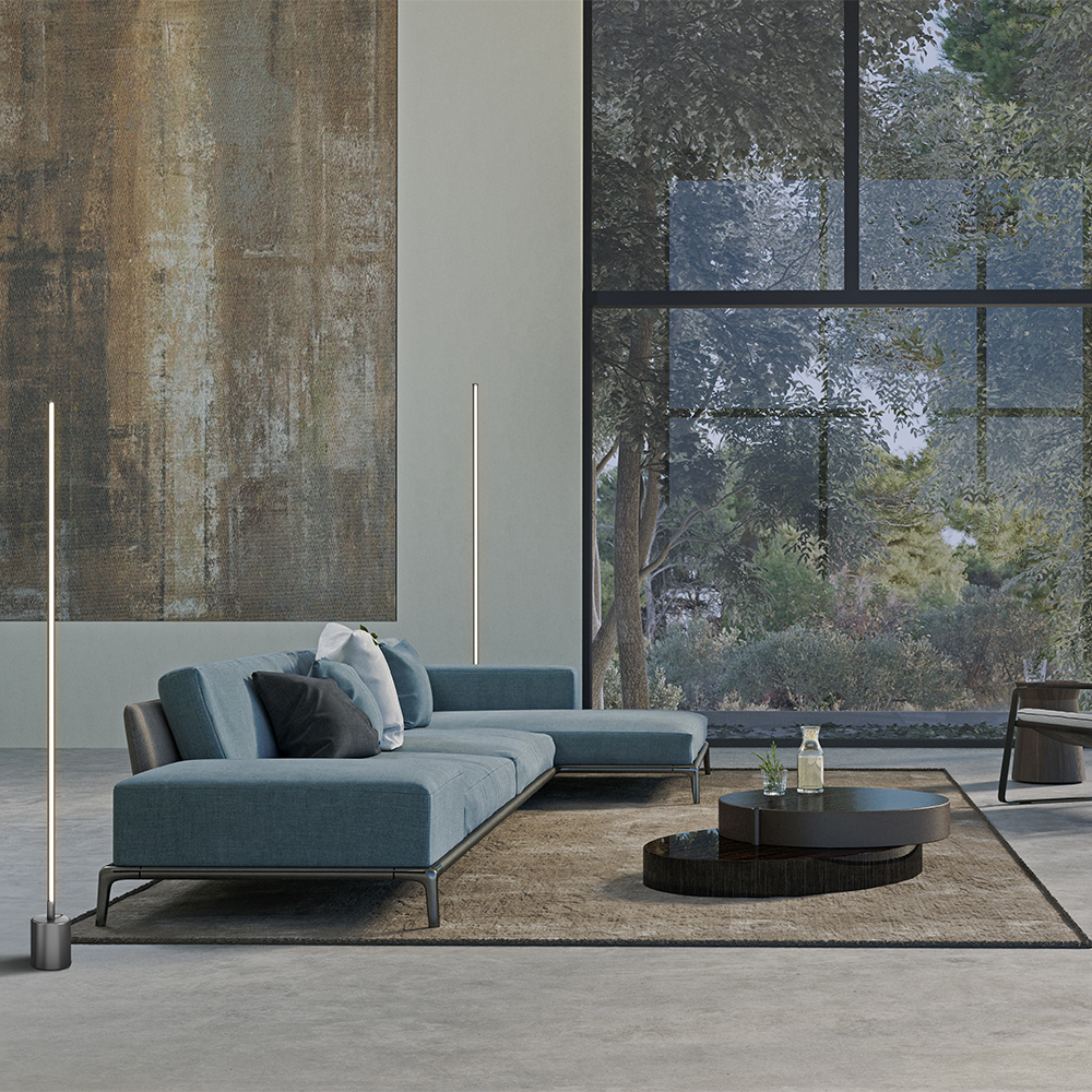 Lampadar Flow, Metal Negru, 25W, MAYTONI MOD147FL-L20BK1 [4]