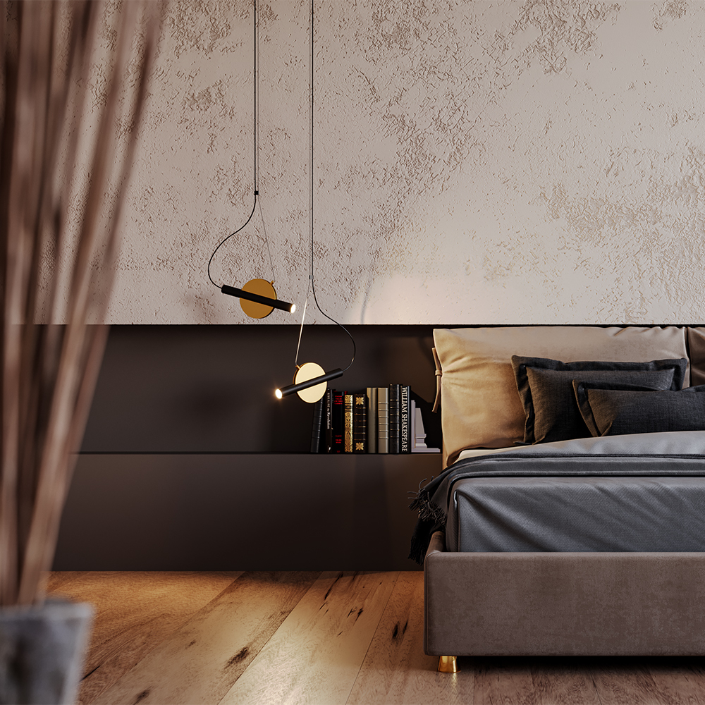 Corp de iluminat suspendat Enigm, Metal Alamă, 5W, MAYTONI MOD150PL-L5BS3K [8]