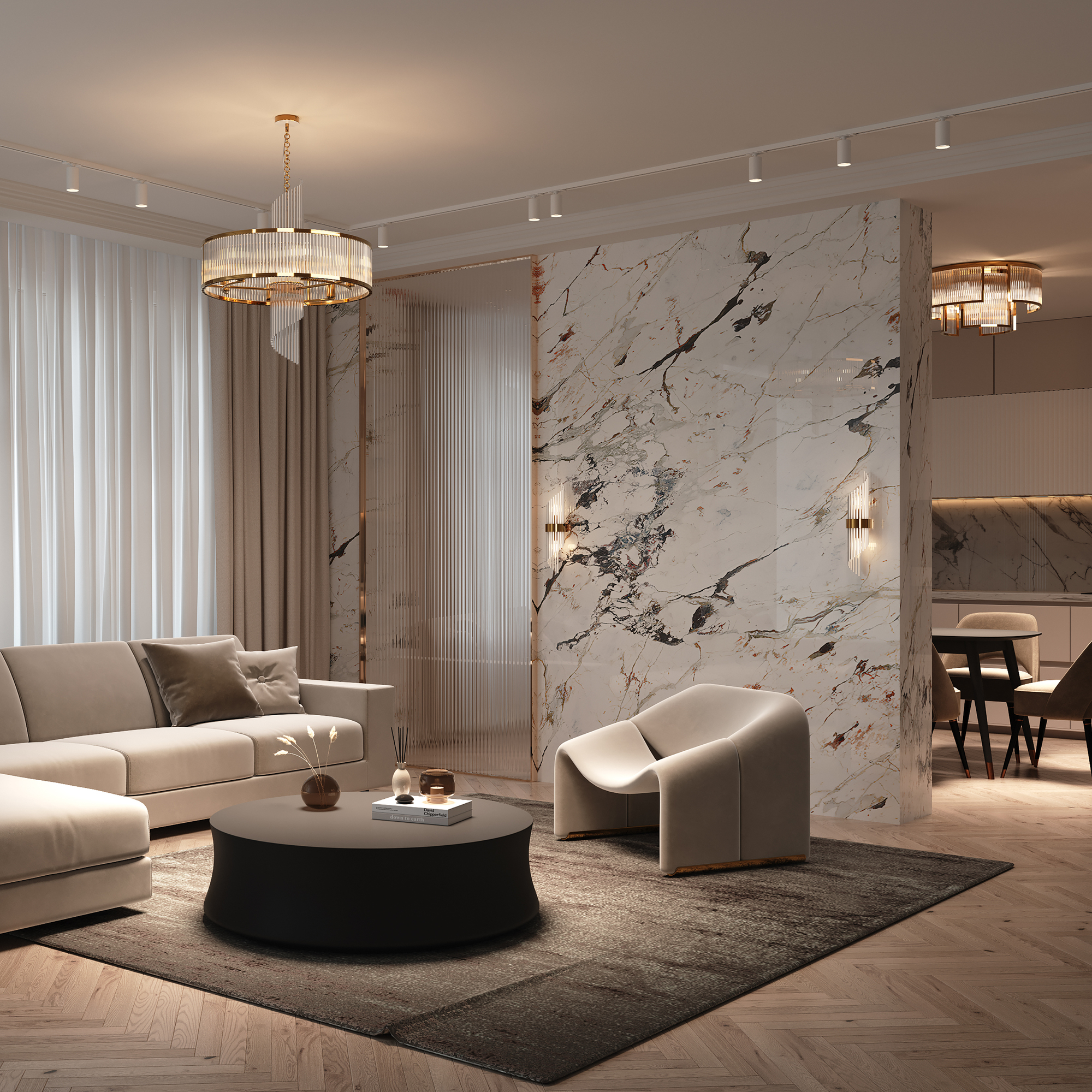 Corp de iluminat suspendat Frame, Metal Auriu, 60W, MAYTONI MOD174PL-06G [6]