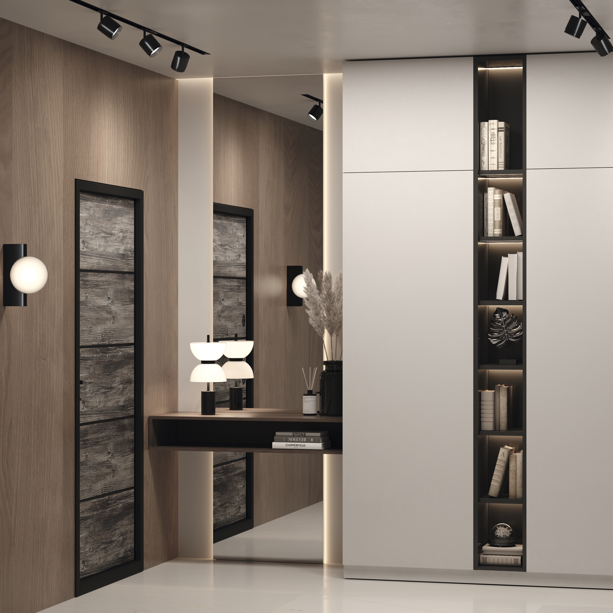 Lampă de masă Kyoto, Metal și marmură Negru, 11W, MAYTONI MOD178TL-L11B3K [8]