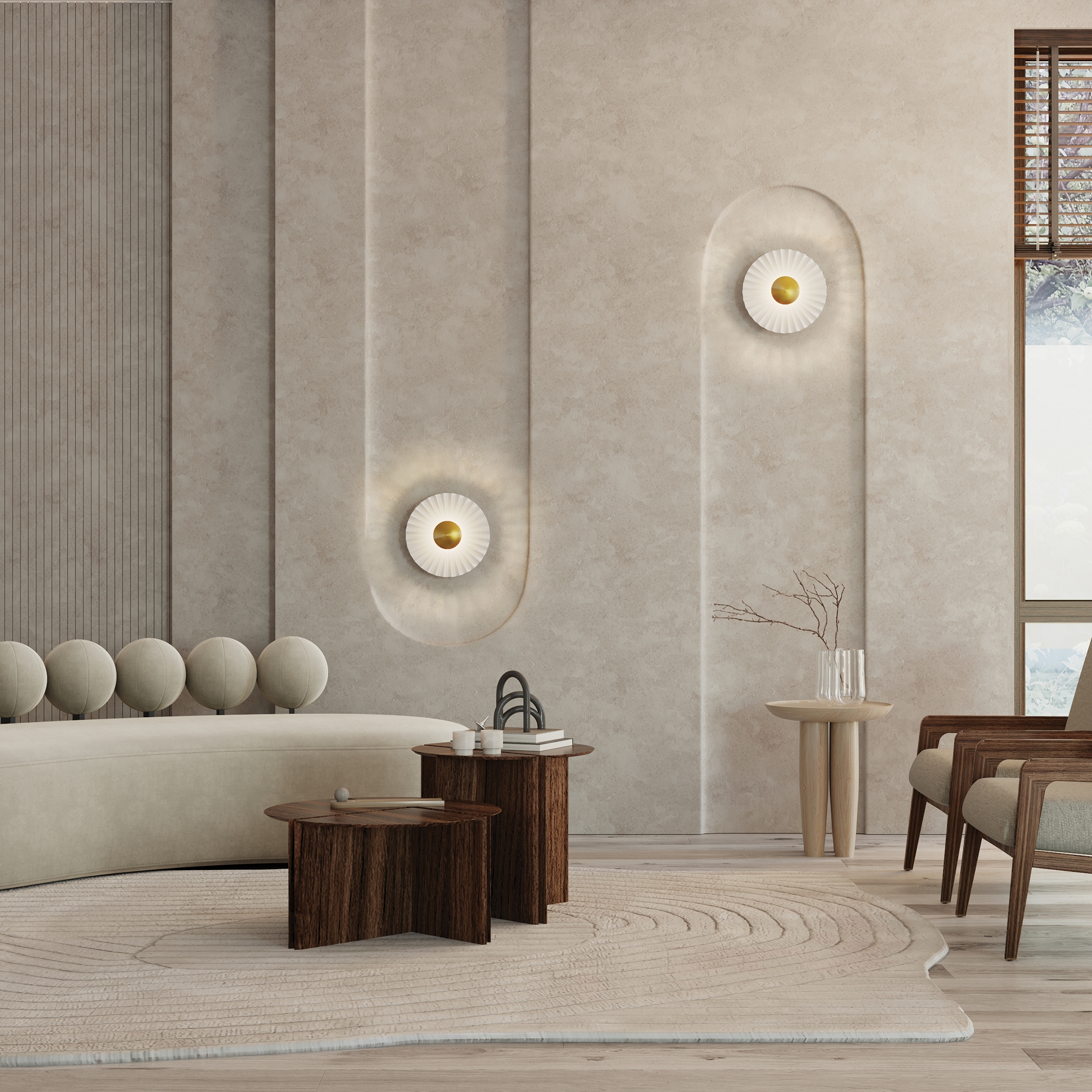 Aplică de perete Fiore, Metal Alamă, 7W, MAYTONI MOD233WL-L11BS3K [4]