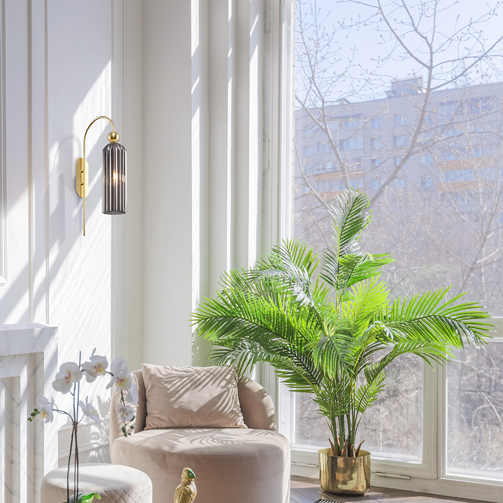 Aplică de perete Antic, Metal Auriu, 40W, MAYTONI MOD302WL-01GR [3]