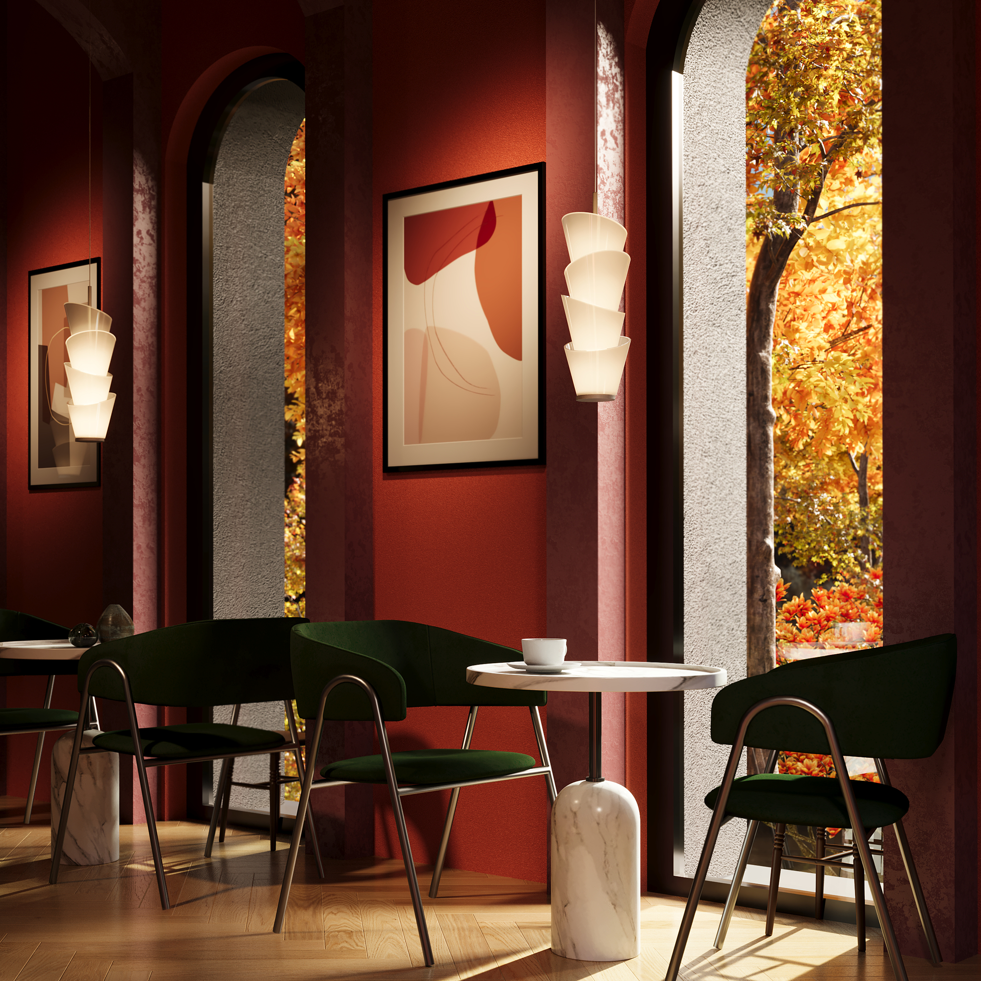 Corp de iluminat suspendat SEOUL, Metal Alb, 14W, MAYTONI MOD374PL-L28W3K [7]