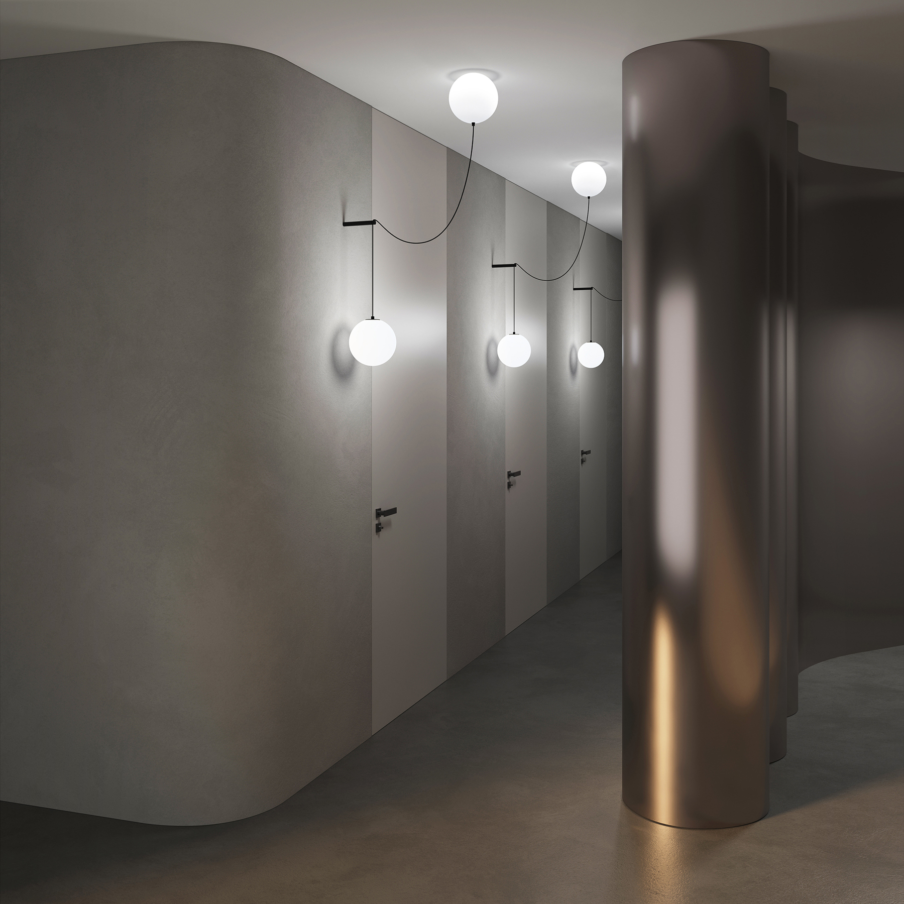 Corp de iluminat suspendat Twins, Metal Negru, 20W, MAYTONI MOD427PL-L20B3K1 [8]