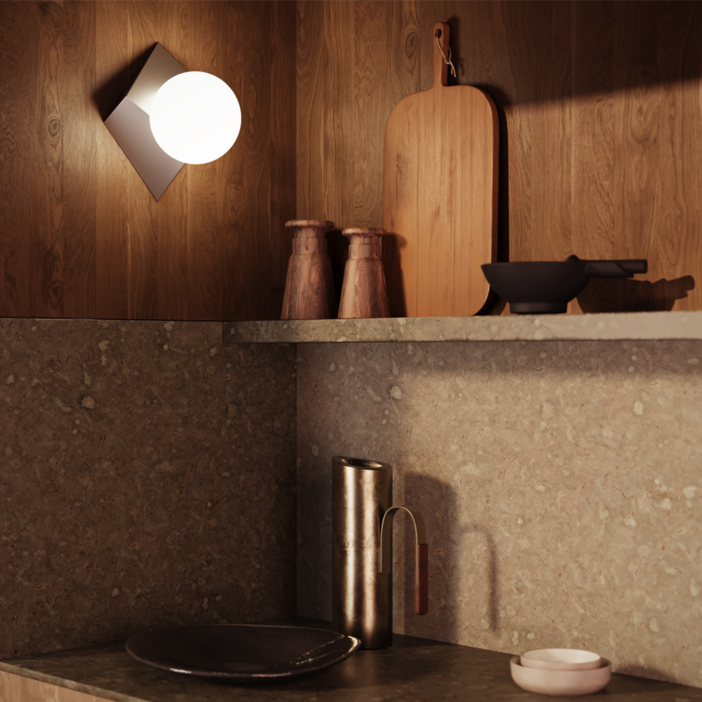 Aplică de perete Cubeo, Metal Platină, 28W, MAYTONI MOD445WL-01PT [2]