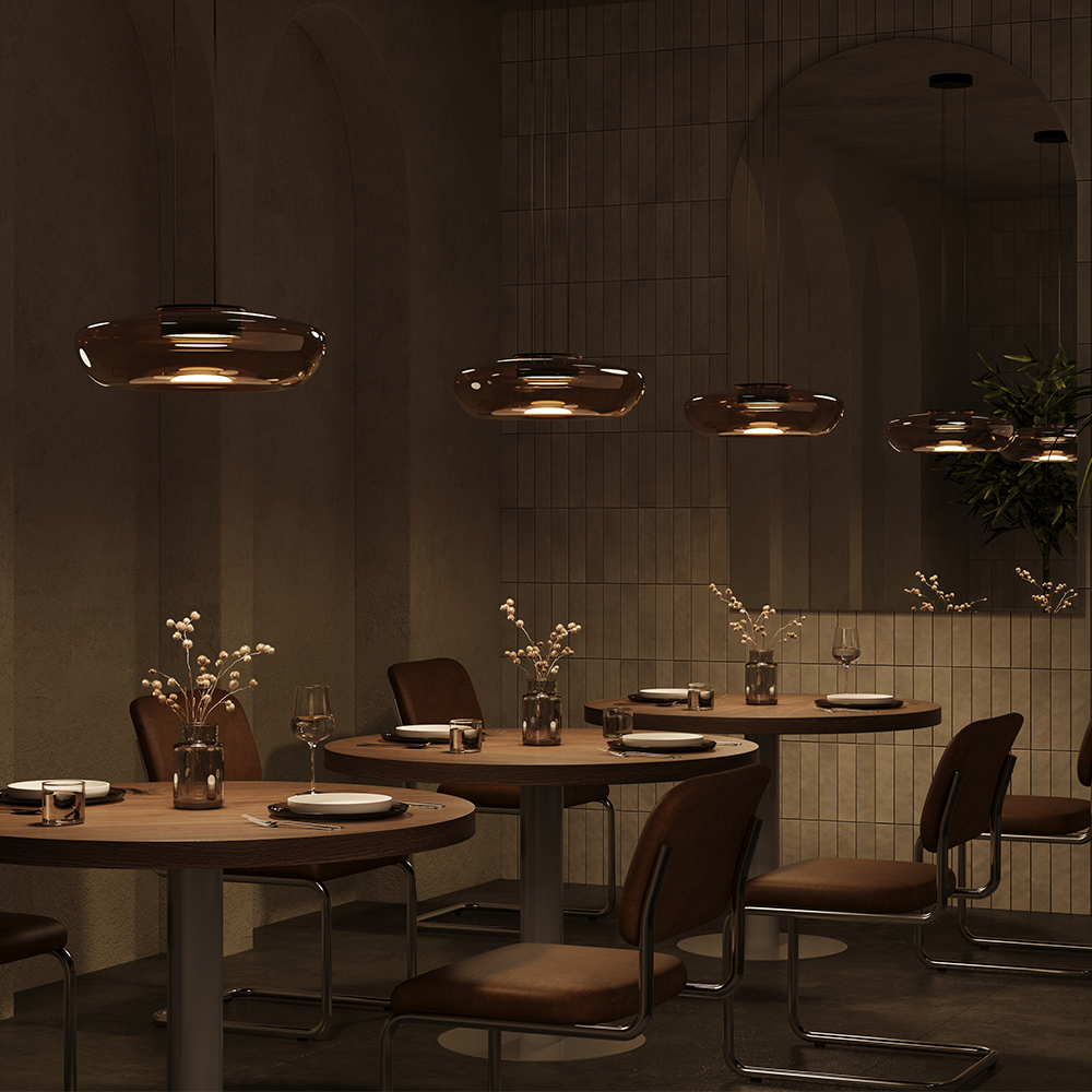 Corp de iluminat suspendat Bassa Negru Metal 20W MAYTONI MOD501PL-L20BK [4]