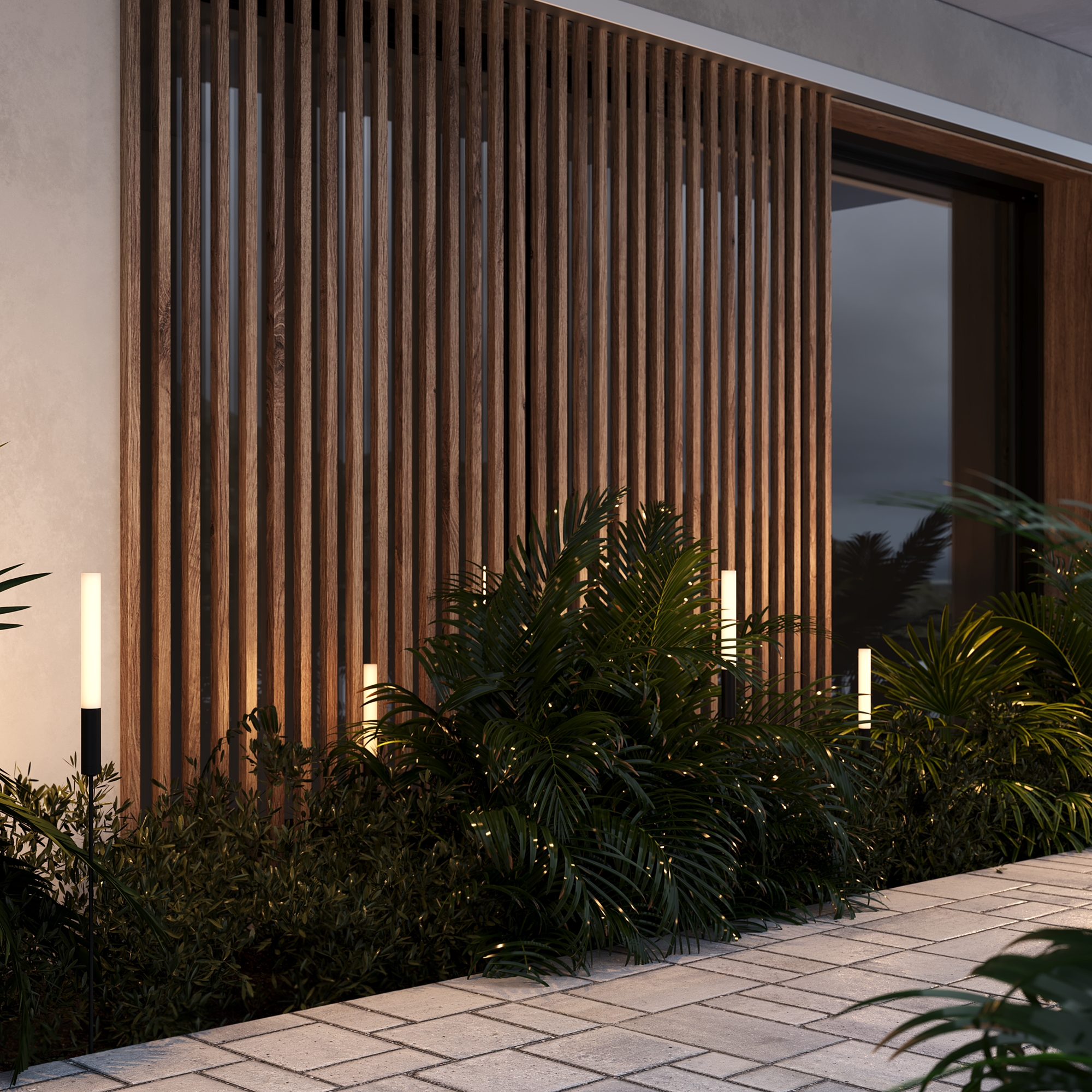 Corp de iluminat peisagistic Flare, Aluminiu și plastic Grafit, 3W, MAYTONI O487FL-L3GF3K1 [6]