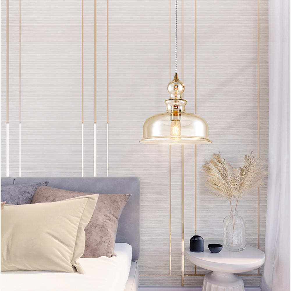 Corp de iluminat suspendat Tone, Metal Bronz, 60W, MAYTONI P001PL-01BZ [3]