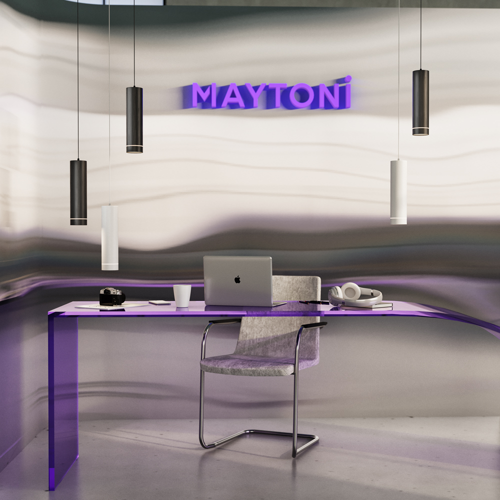 Corp de iluminat suspendat ORLO, Aluminiu, metal Alb, 12W, MAYTONI P085PL-12W4K-W [6]