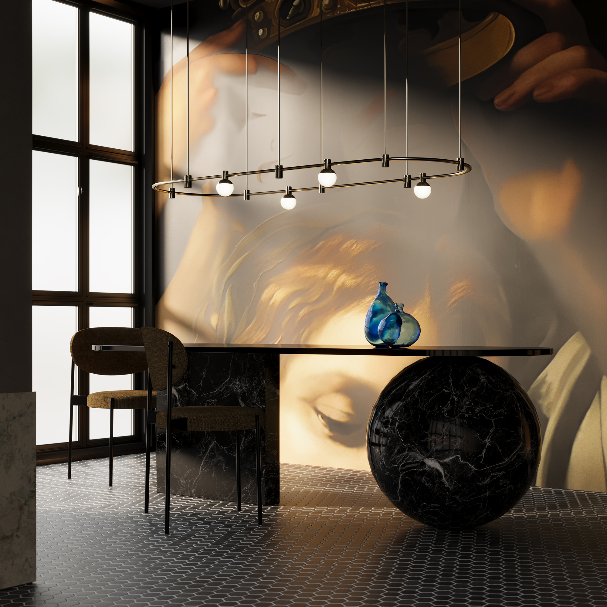 Corp de iluminat pe șină Lună Negru Aluminiu 5W MAYTONI TR149-1-5W3K-B-DE [6]