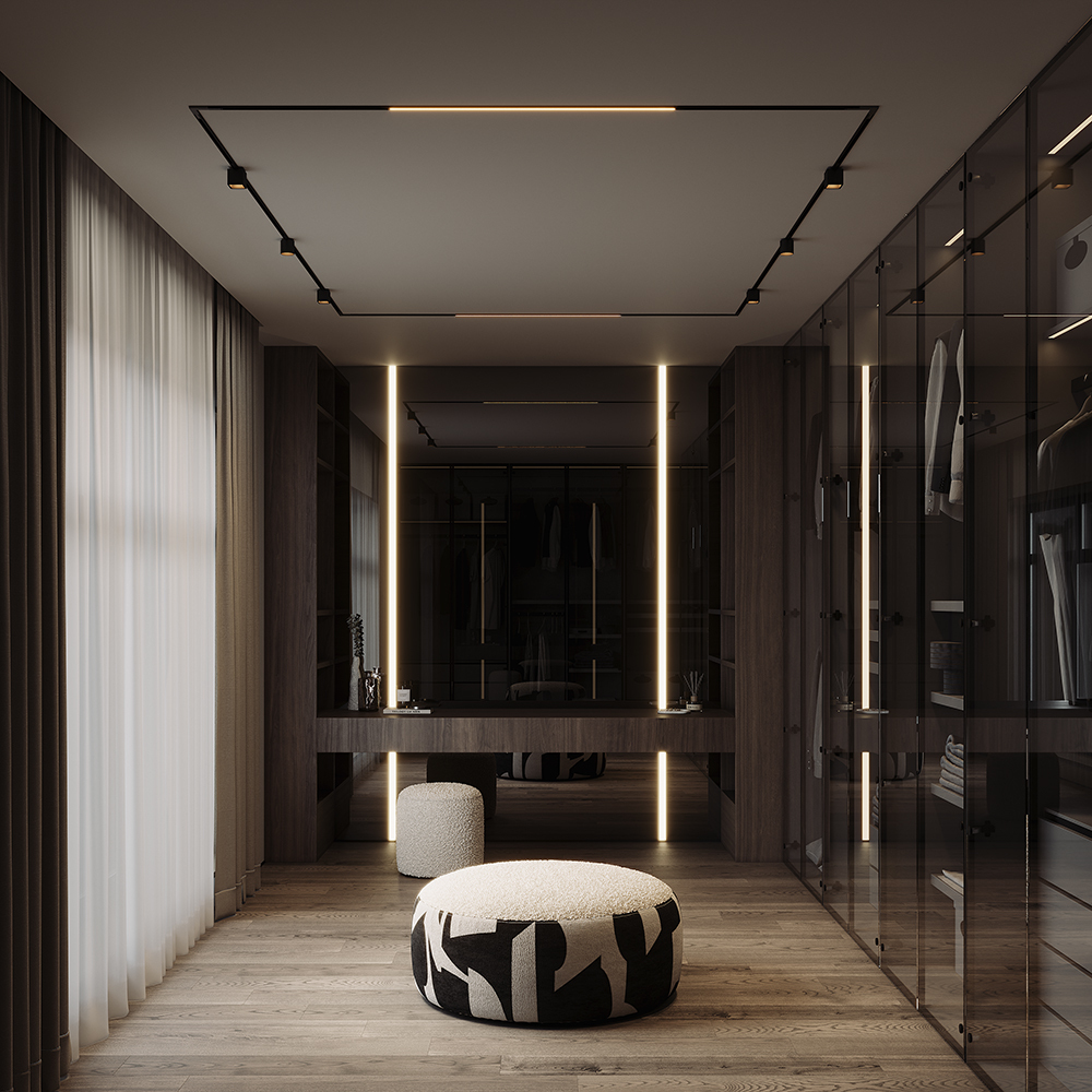 Corp de iluminat pe șină Alfa Negru Aluminiu 5W MAYTONI TR247-5W2.7-6K-B-DE [6]