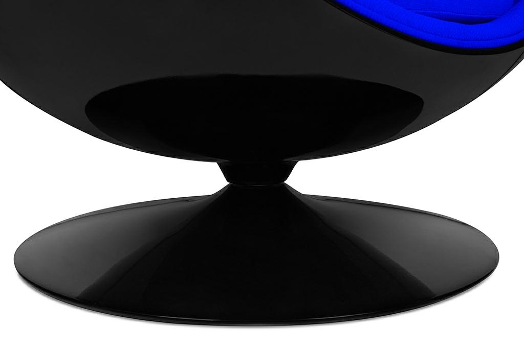 Fotoliu Ball Black 102x73x122 cm, Metal Lucios - King Home [9]