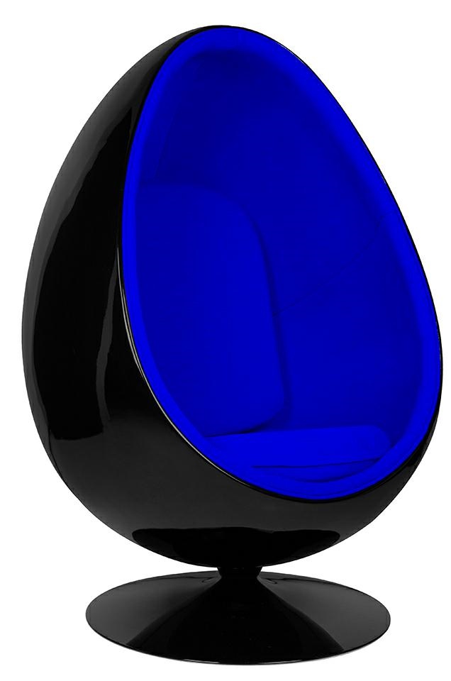 Produse - Fotoliu Ovalia Black 90x80x132 cm, Metal - King Home