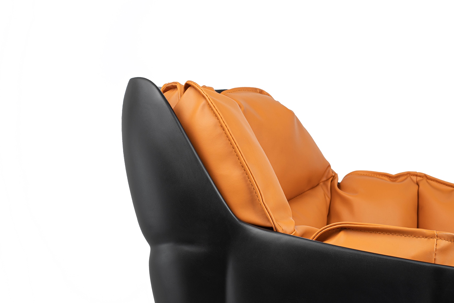 Scaun Shiba 62x60x82,5 cm, Maro, Negru - King Home [8]
