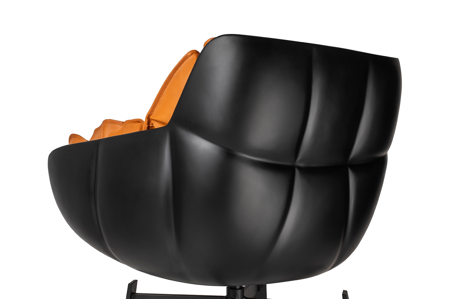 Scaun Shiba 62x60x82,5 cm, Maro, Negru - King Home [11]