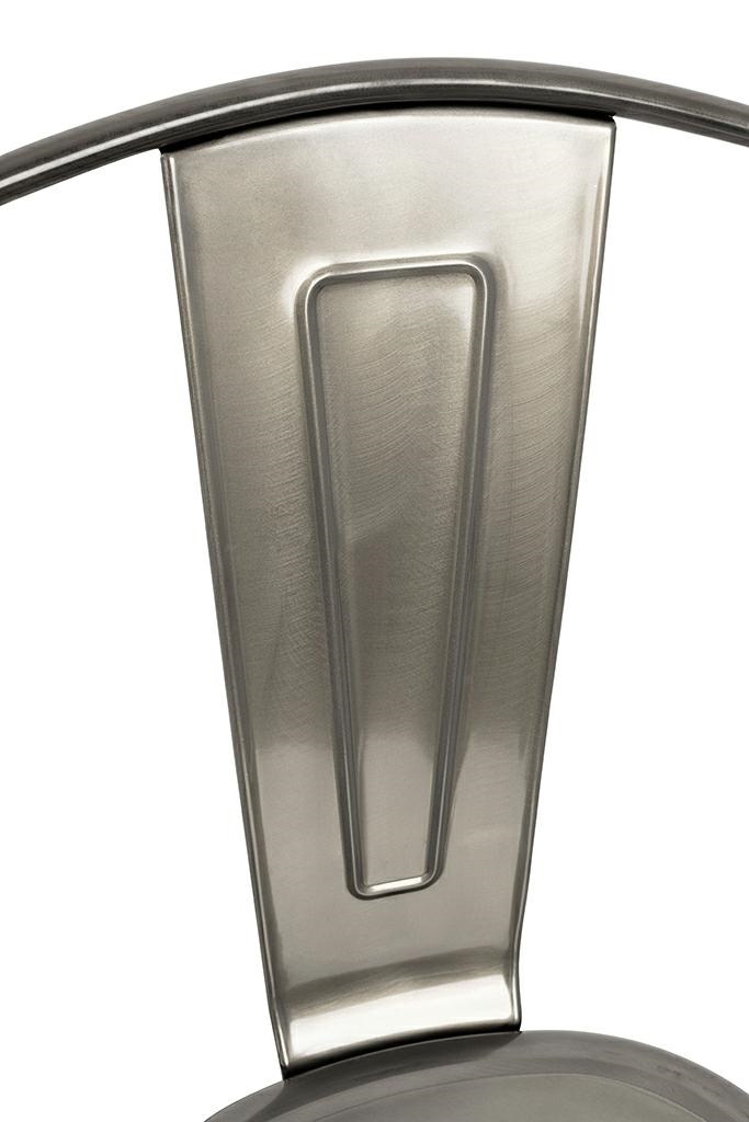 Scaun de Bar Tower Big Back 43x43x117 cm, Metal Lacuit - King Home [8]