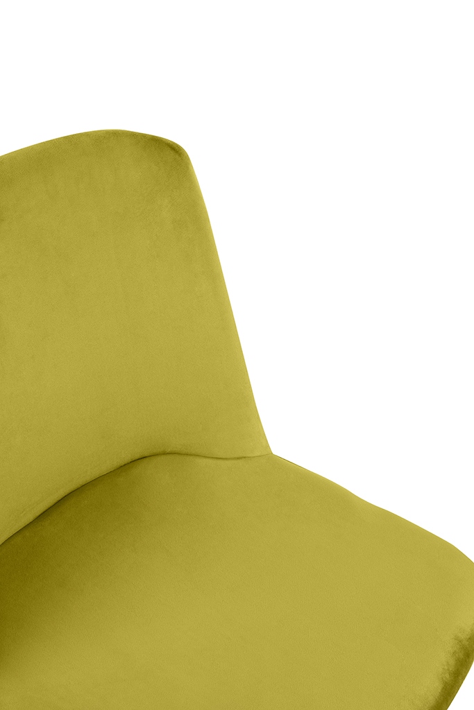 Scaun Diego 50x58x82 cm, Catifea Verde Deschis Satin - King Home [5]
