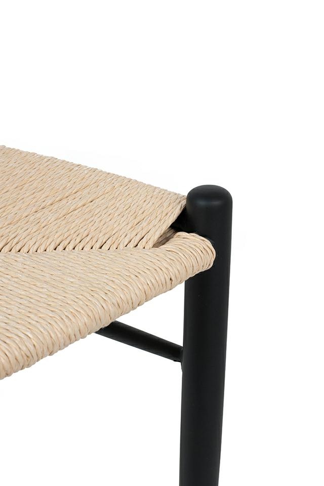 Scaun Wishbone 55x50x75 cm, Negru - King Home [7]
