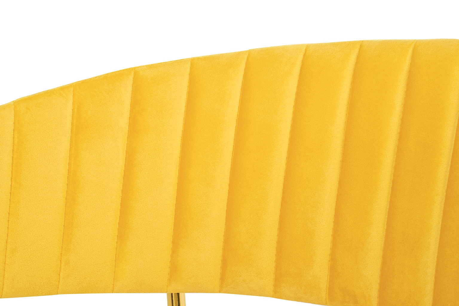 Scaun Margo 57x50x78 cm, Catifea Galben - King Home [8]