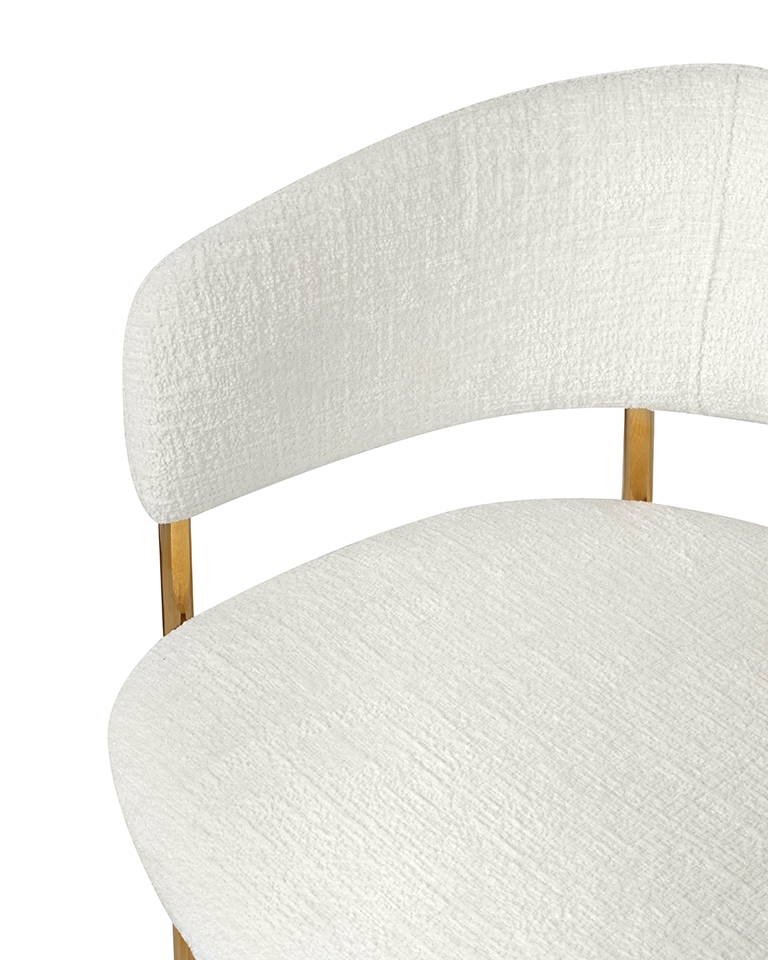 Scaun de Bar Delta 65 58x56x92 cm, Alb - King Home [5]