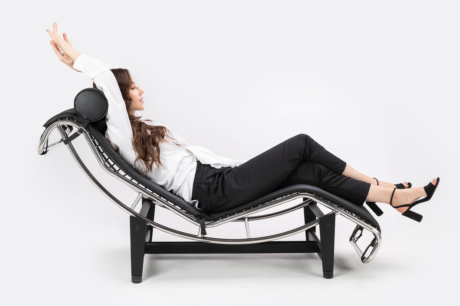 Șezlong Divano 167x62x70 cm, Negru - King Home [2]